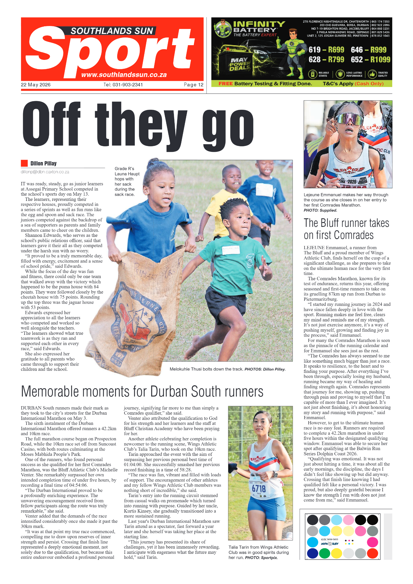 Southlands Sun 22 May 2026 page 12