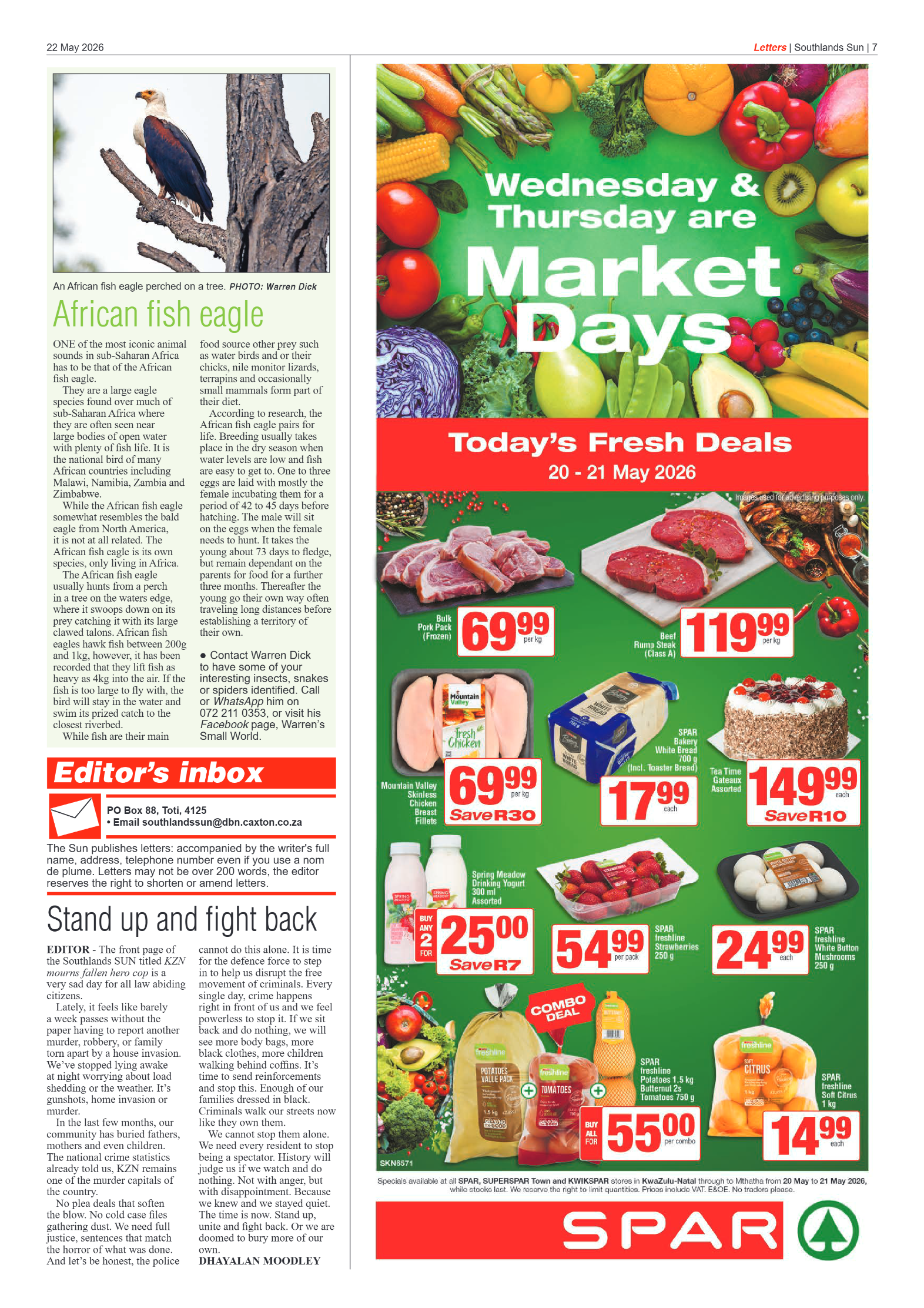 Southlands Sun 22 May 2026 page 7
