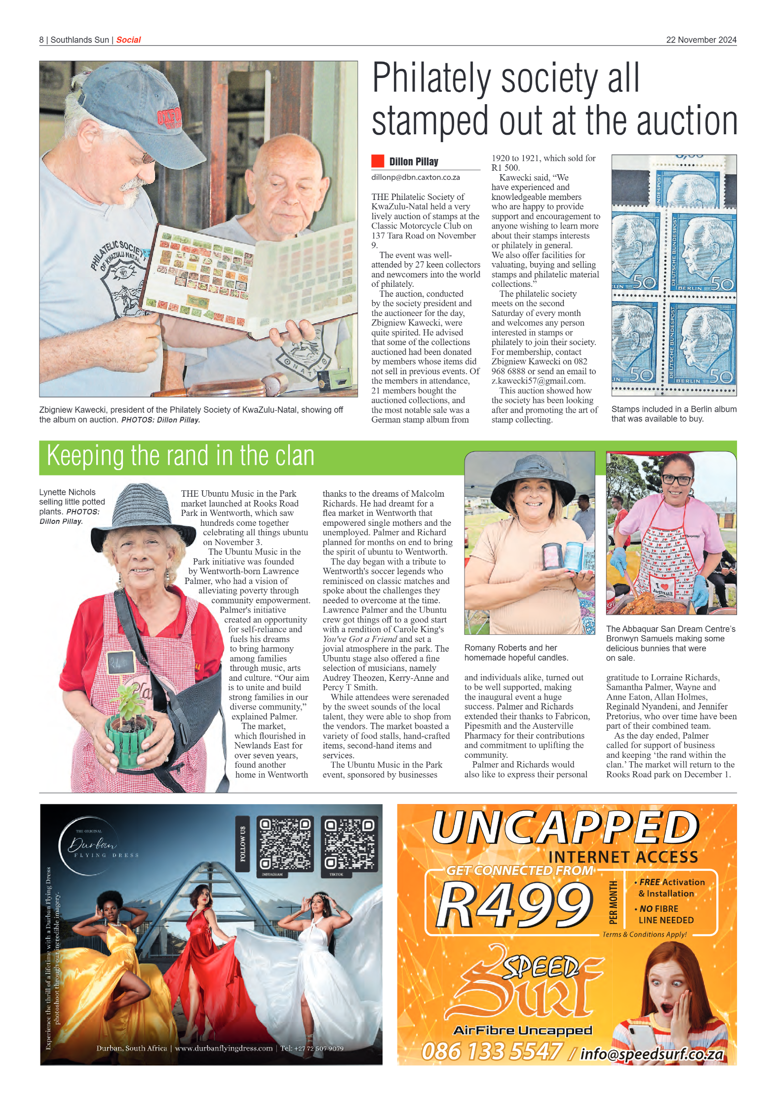 Southlands Sun 22 November 2024 page 8