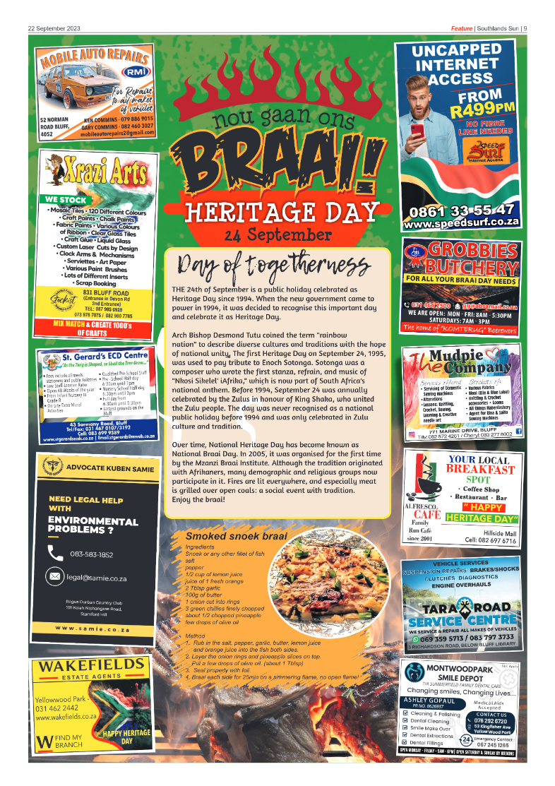 Southlands Sun 22 September 2023 page 9