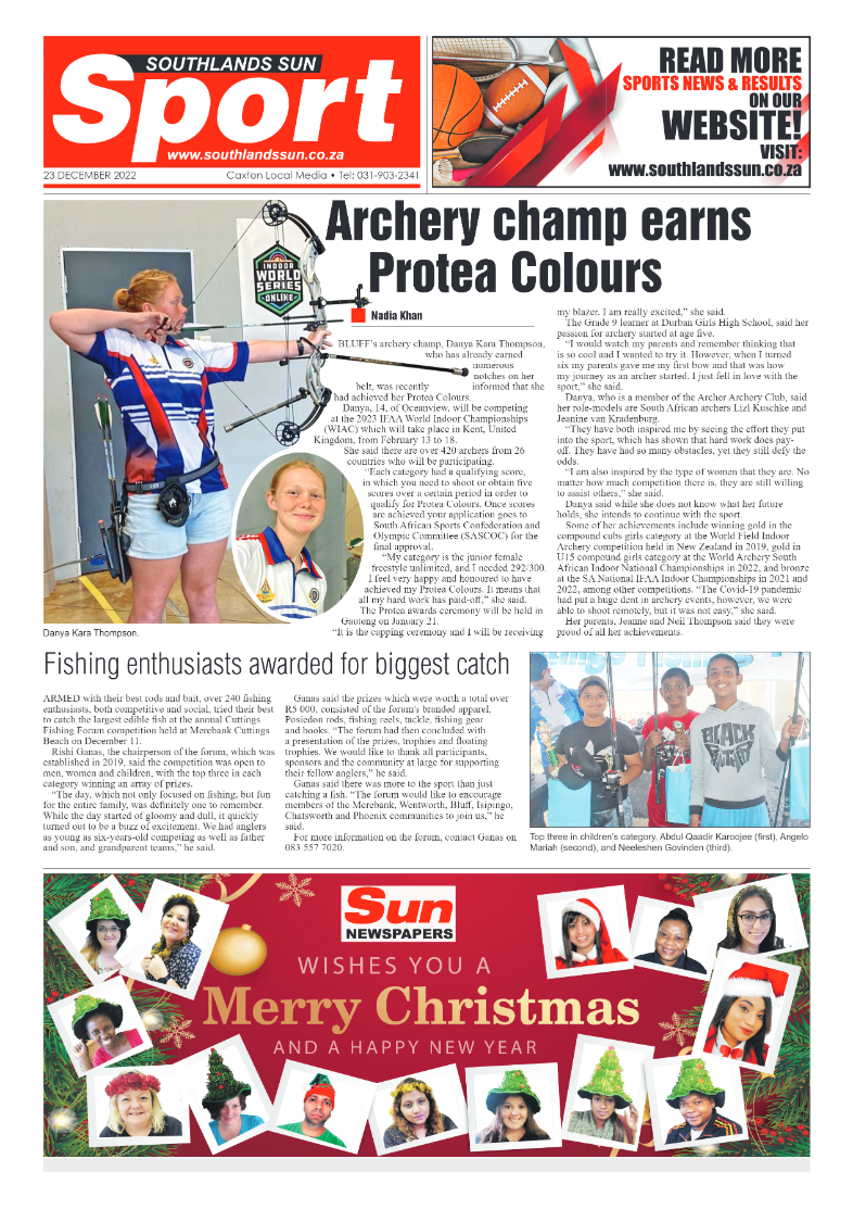 Southlands Sun 23 December 2022 page 12