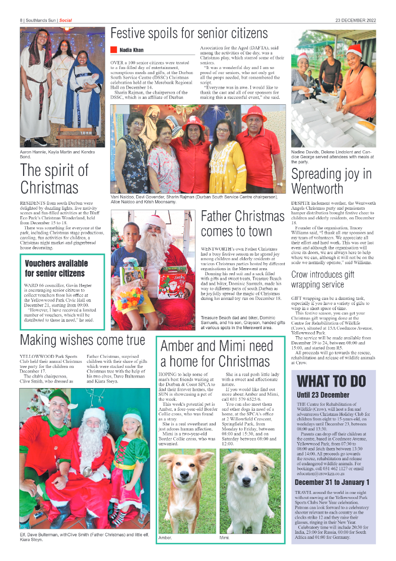 Southlands Sun 23 December 2022 page 8