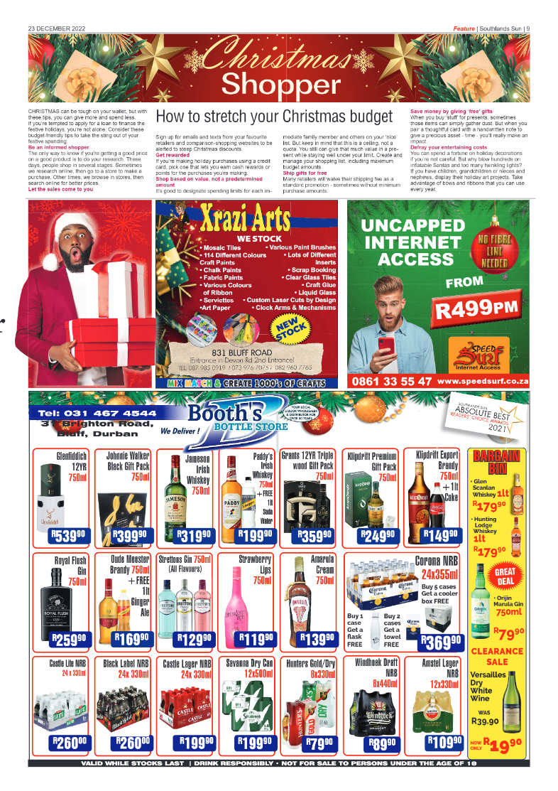 Southlands Sun 23 December 2022 page 9