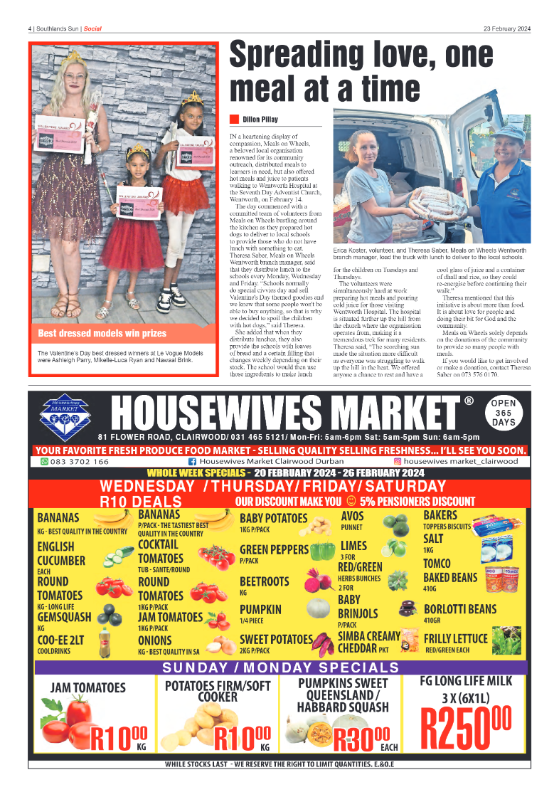 Southlands Sun 23 February 2024 page 4