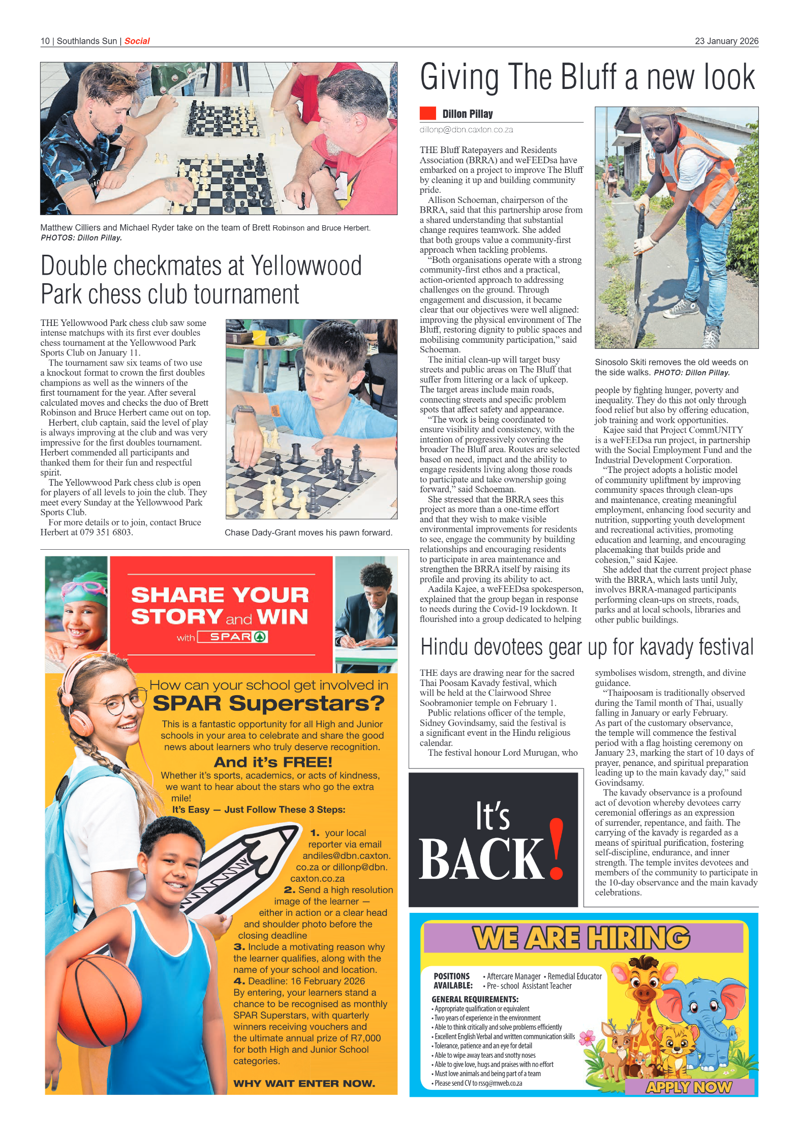 Southlands Sun 23 January 2026 page 10