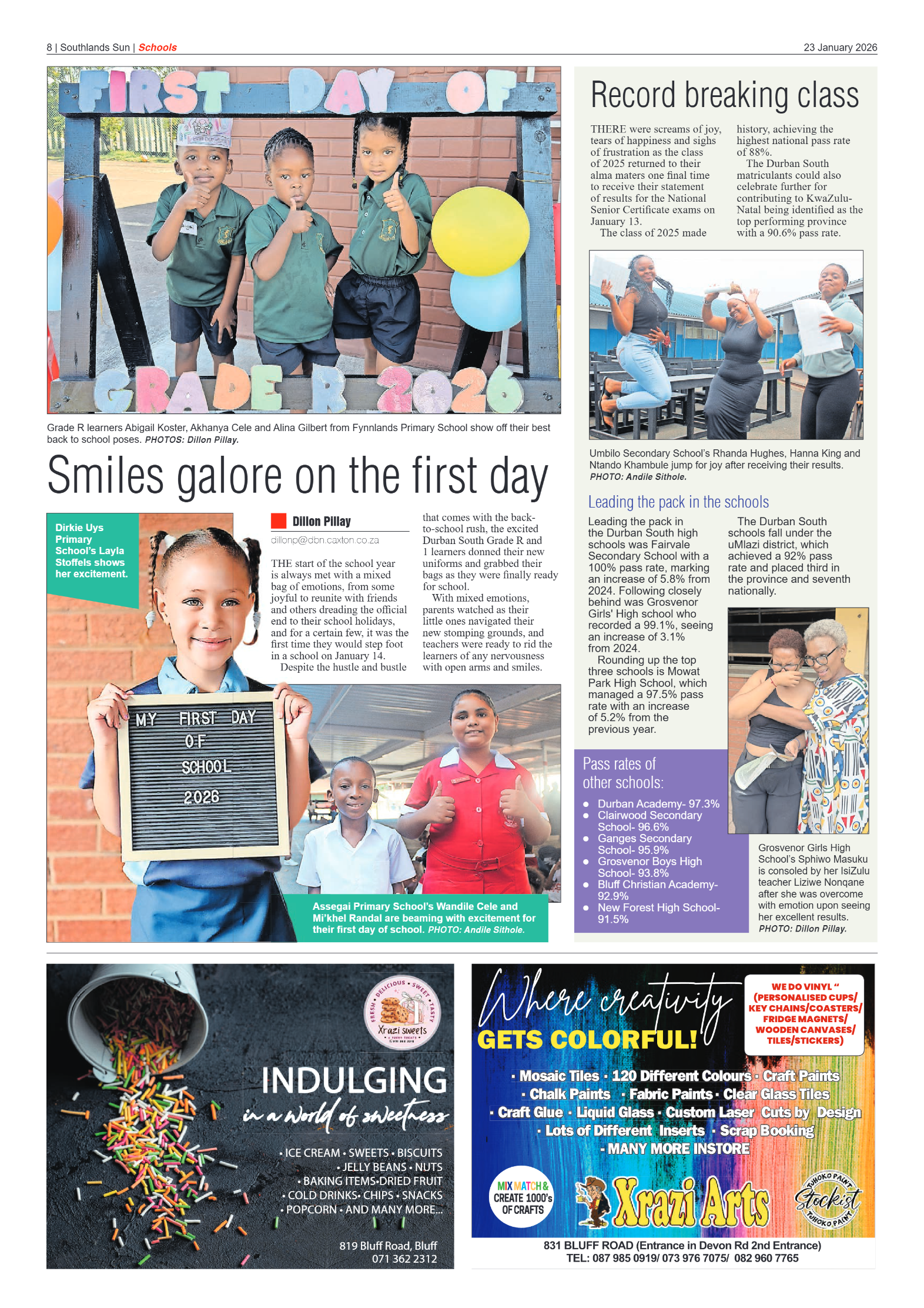 Southlands Sun 23 January 2026 page 8