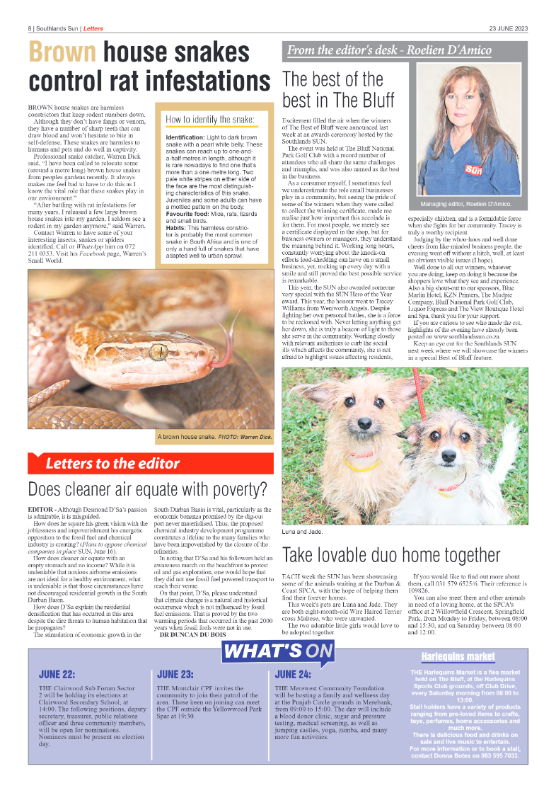 Southlands Sun 23 June 2023 page 8