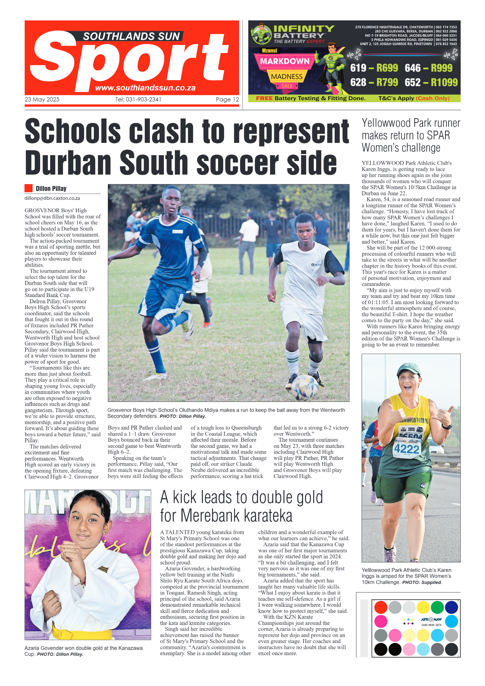 Southlands Sun 23 May 2025 page 12