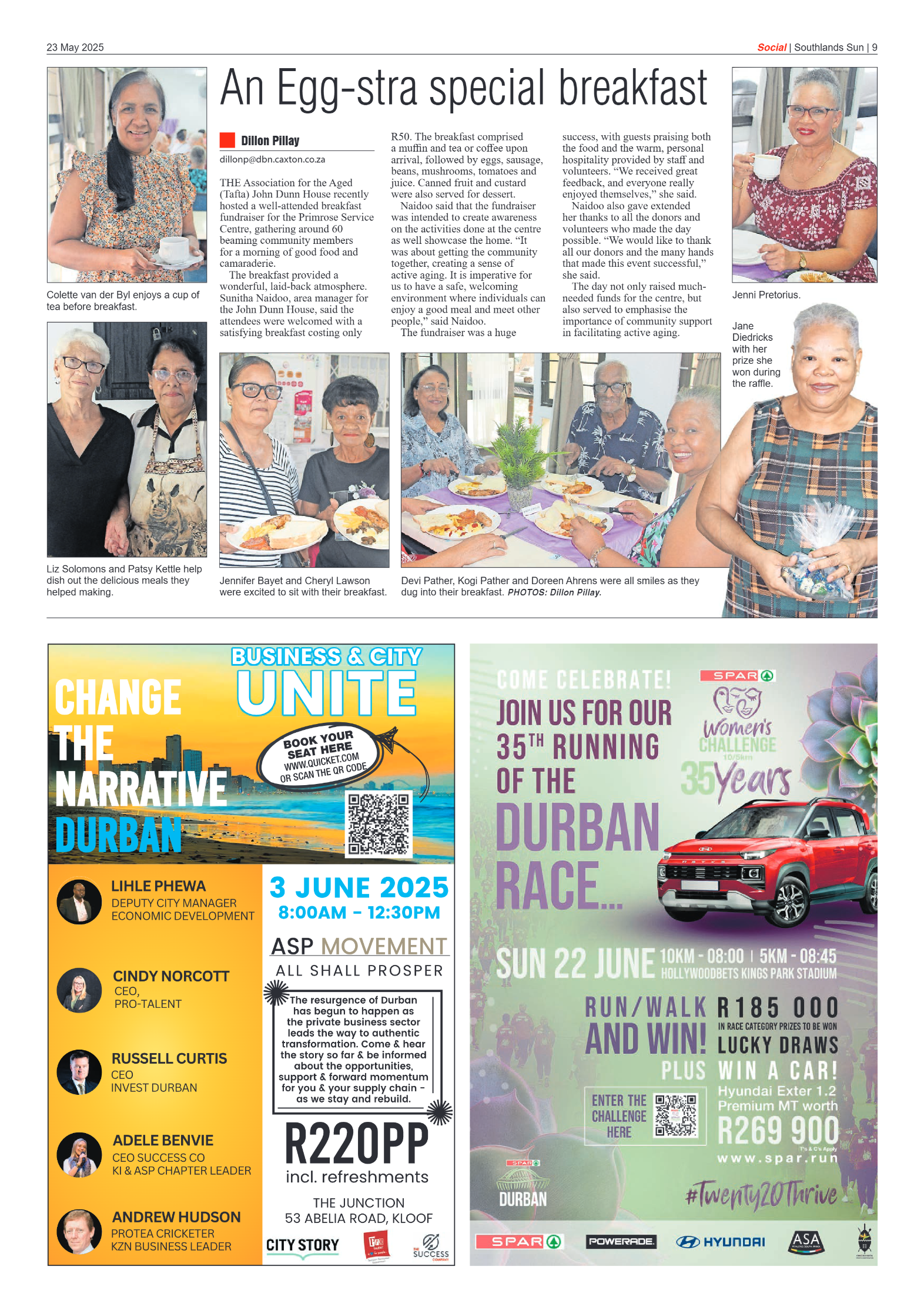 Southlands Sun 23 May 2025 page 9