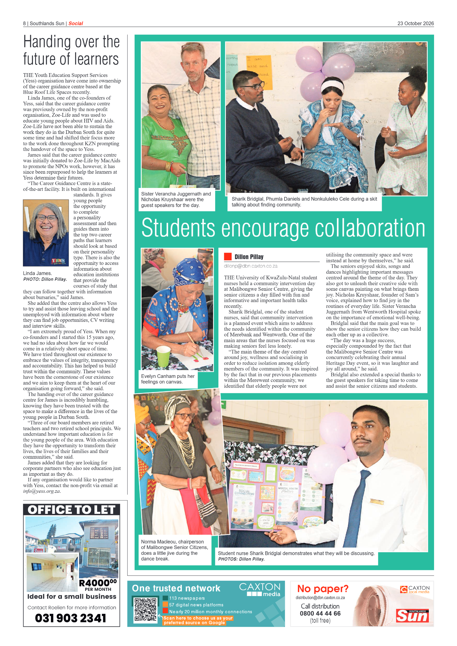 Southlands Sun 23 October 2026 page 7