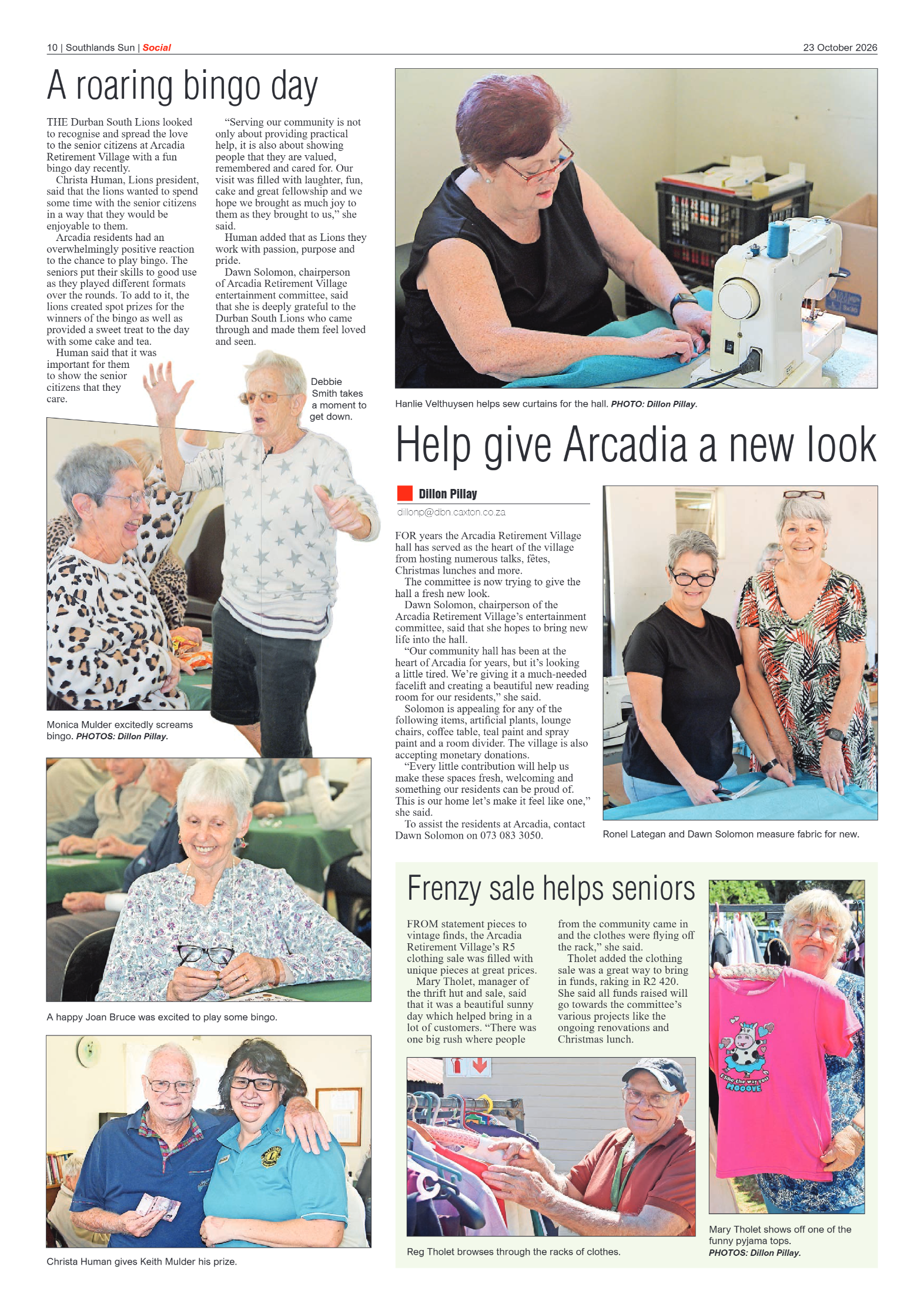 Southlands Sun 23 October 2026 page 9