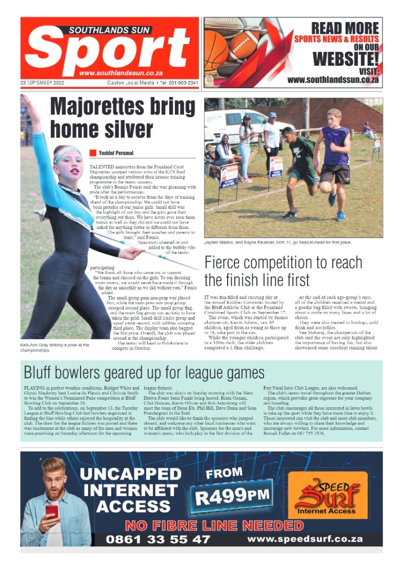 Southlands Sun 23 September 2022 page 12