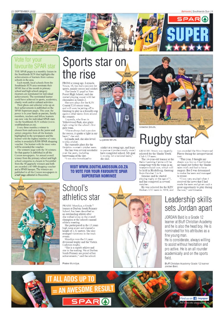 Southlands Sun 23 September 2022 page 9