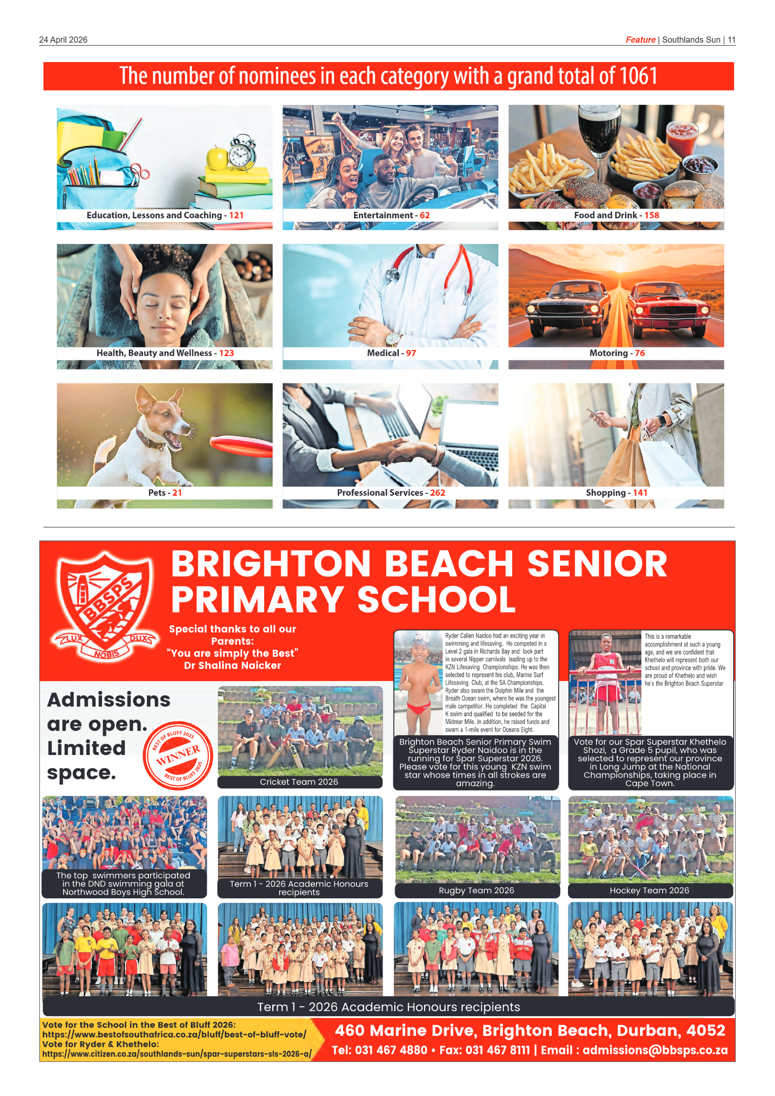 Southlands Sun 24 April 2026 page 11