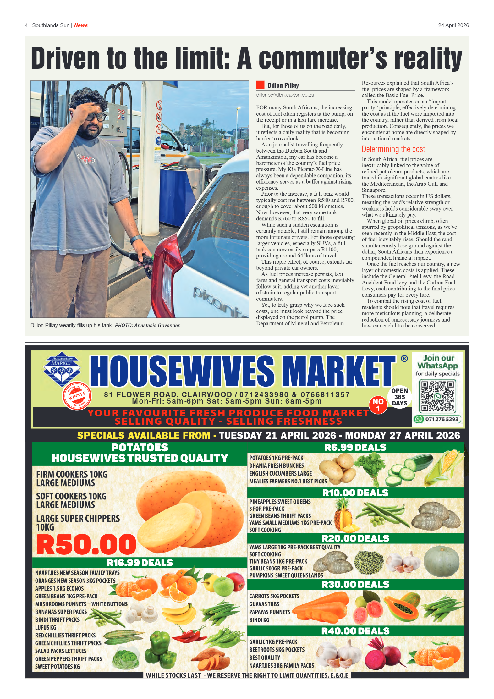 Southlands Sun 24 April 2026 page 4
