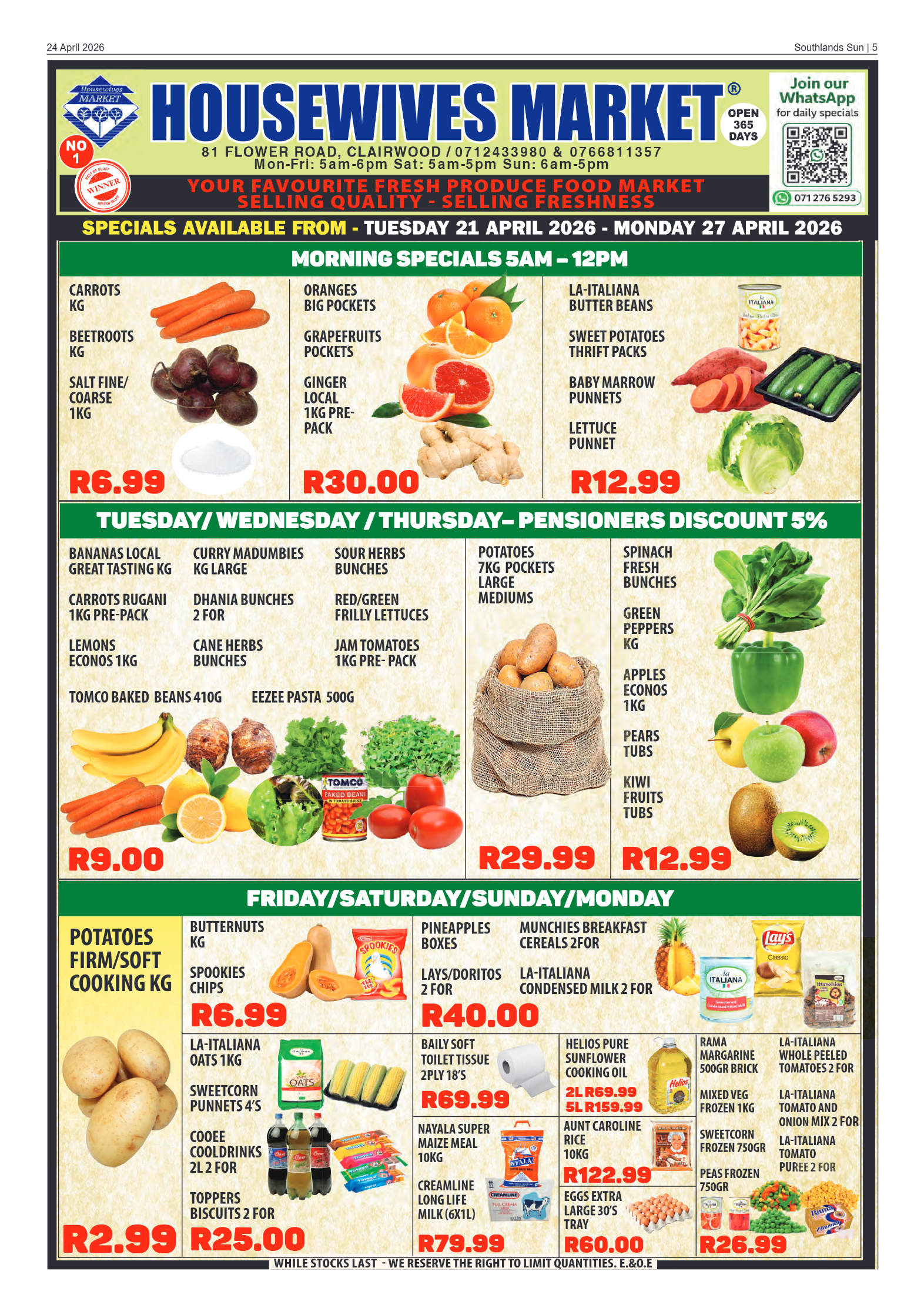 Southlands Sun 24 April 2026 page 5