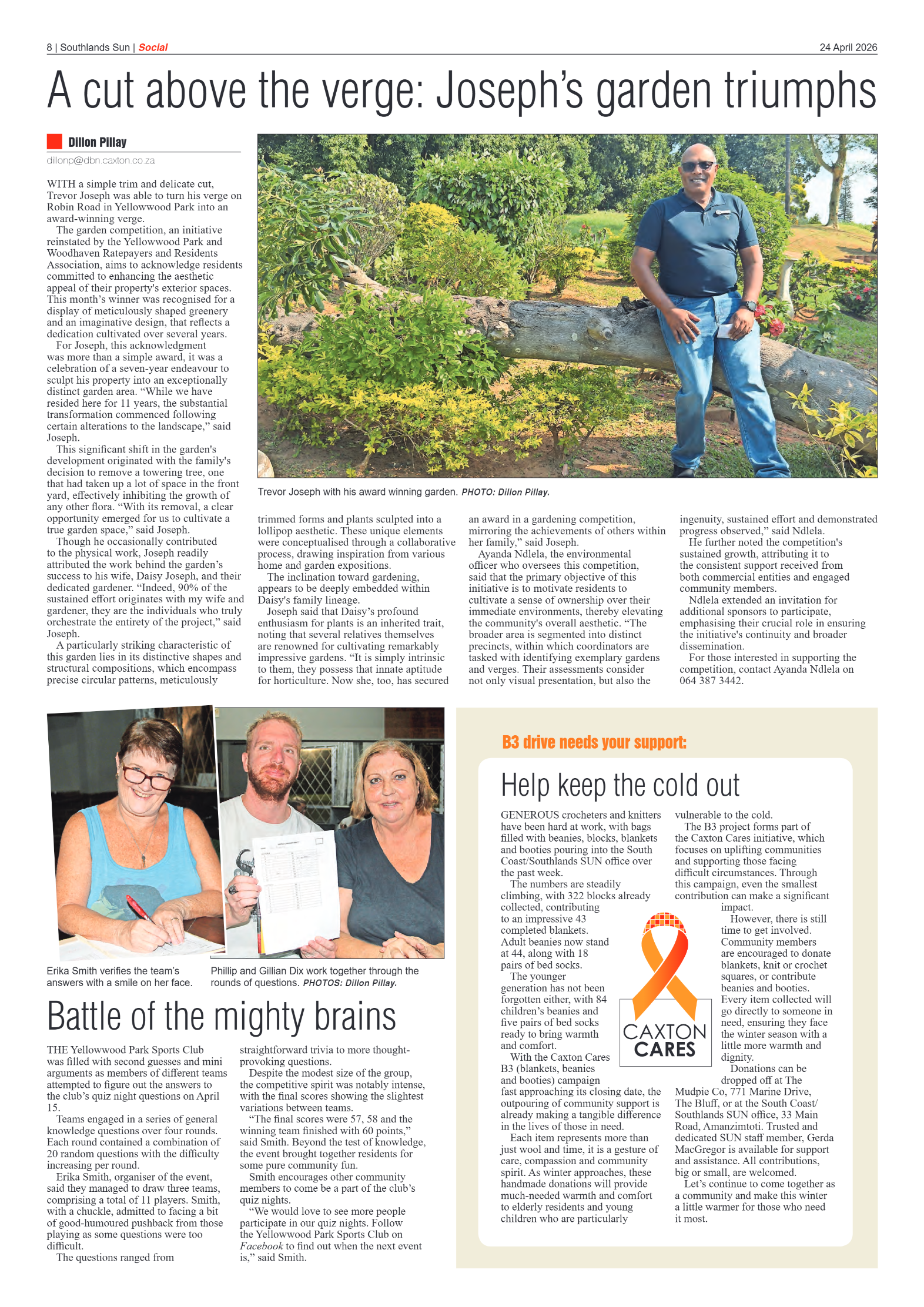 Southlands Sun 24 April 2026 page 8