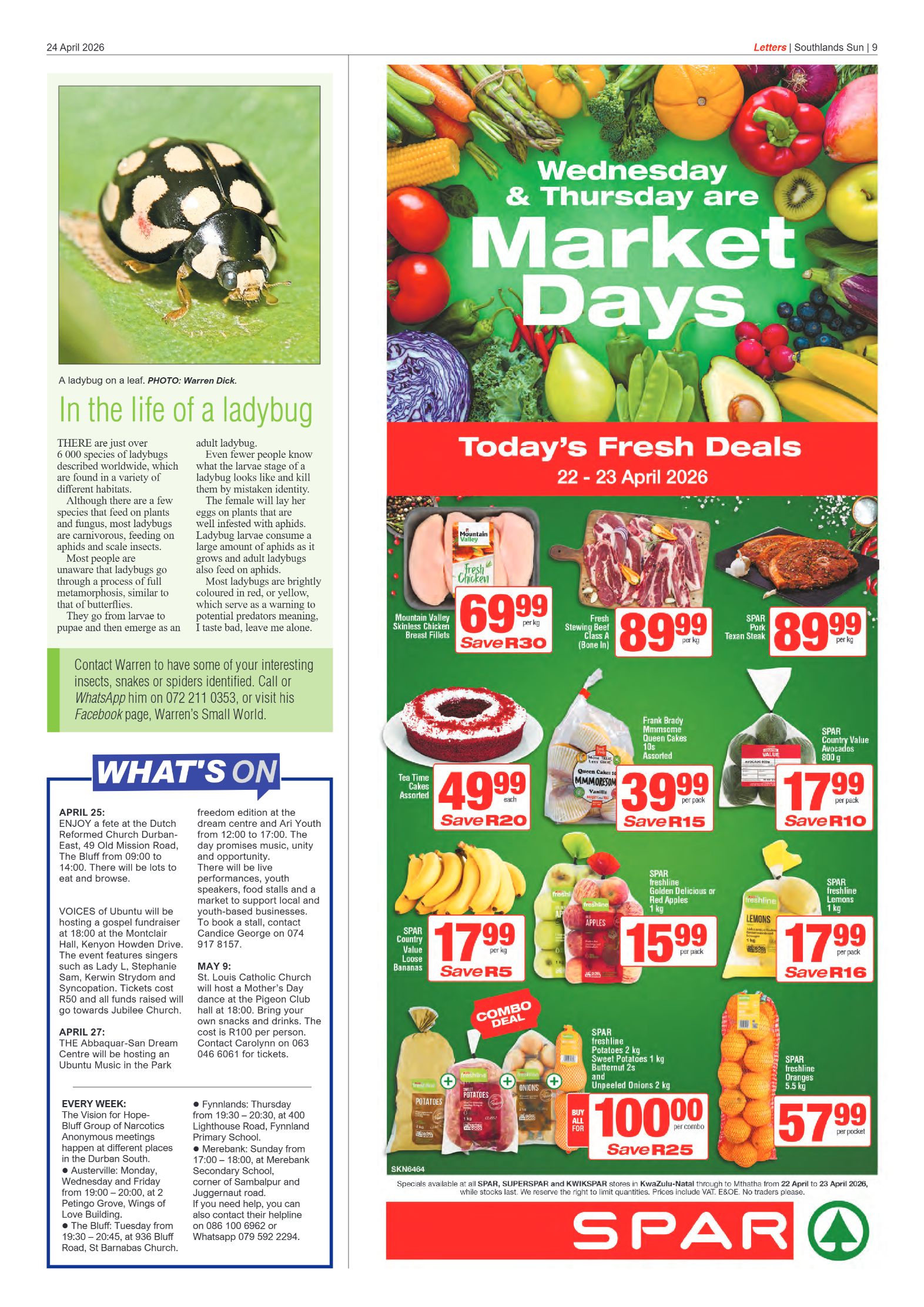 Southlands Sun 24 April 2026 page 9