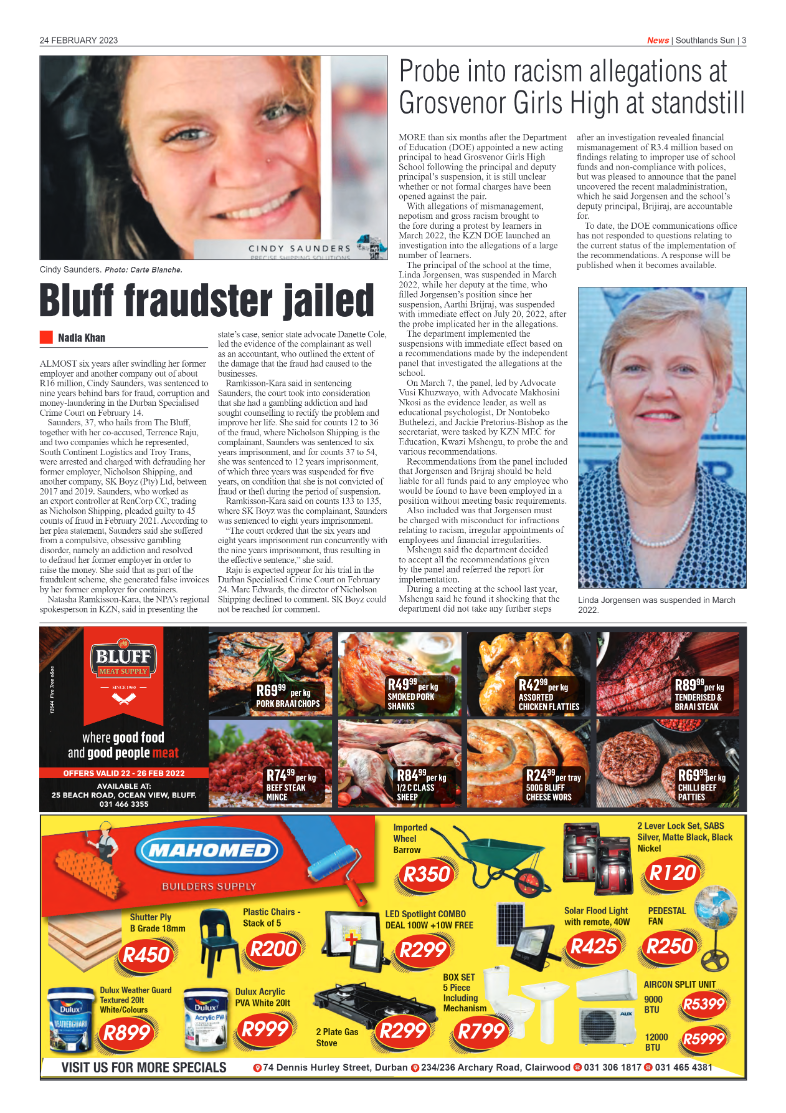 Southlands Sun 24 February 2023 page 3