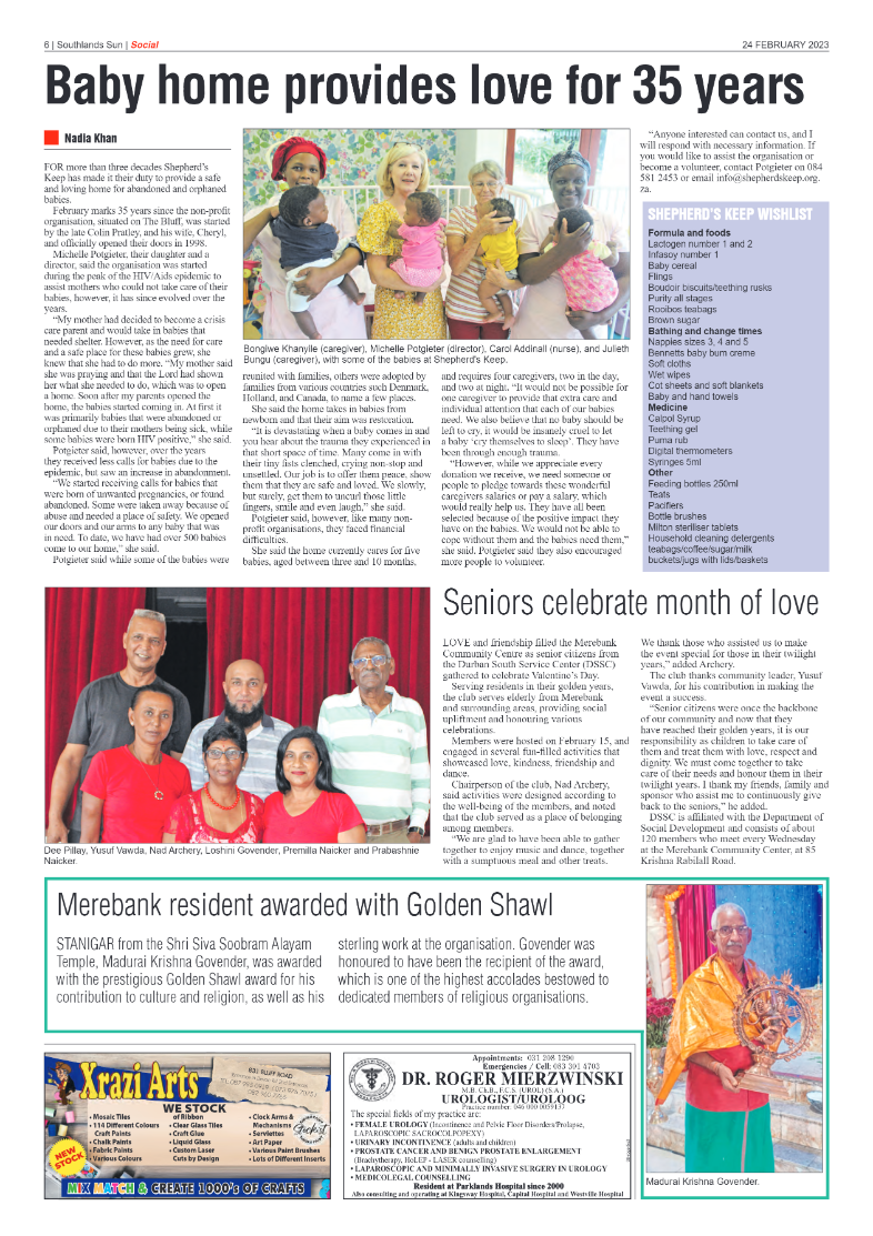 Southlands Sun 24 February 2023 page 6