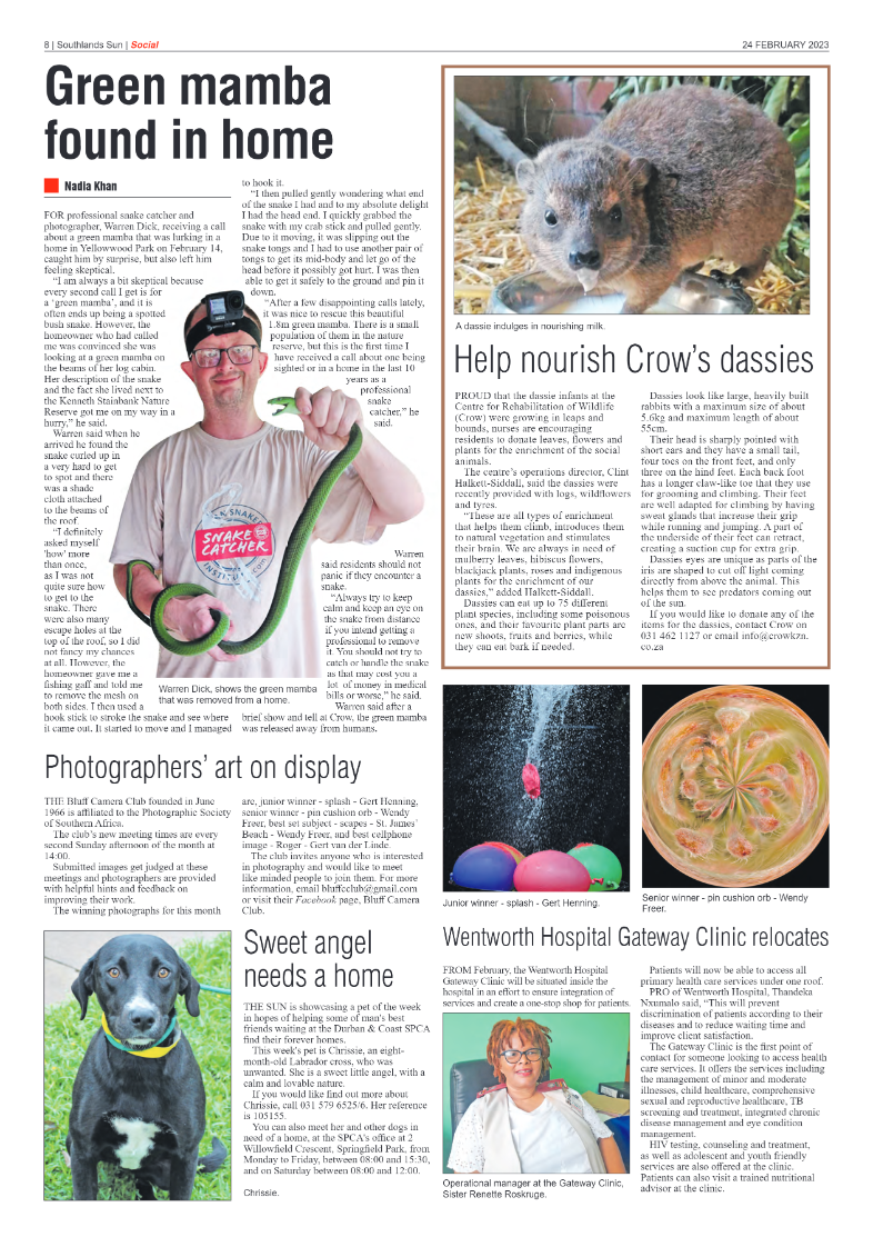 Southlands Sun 24 February 2023 page 8