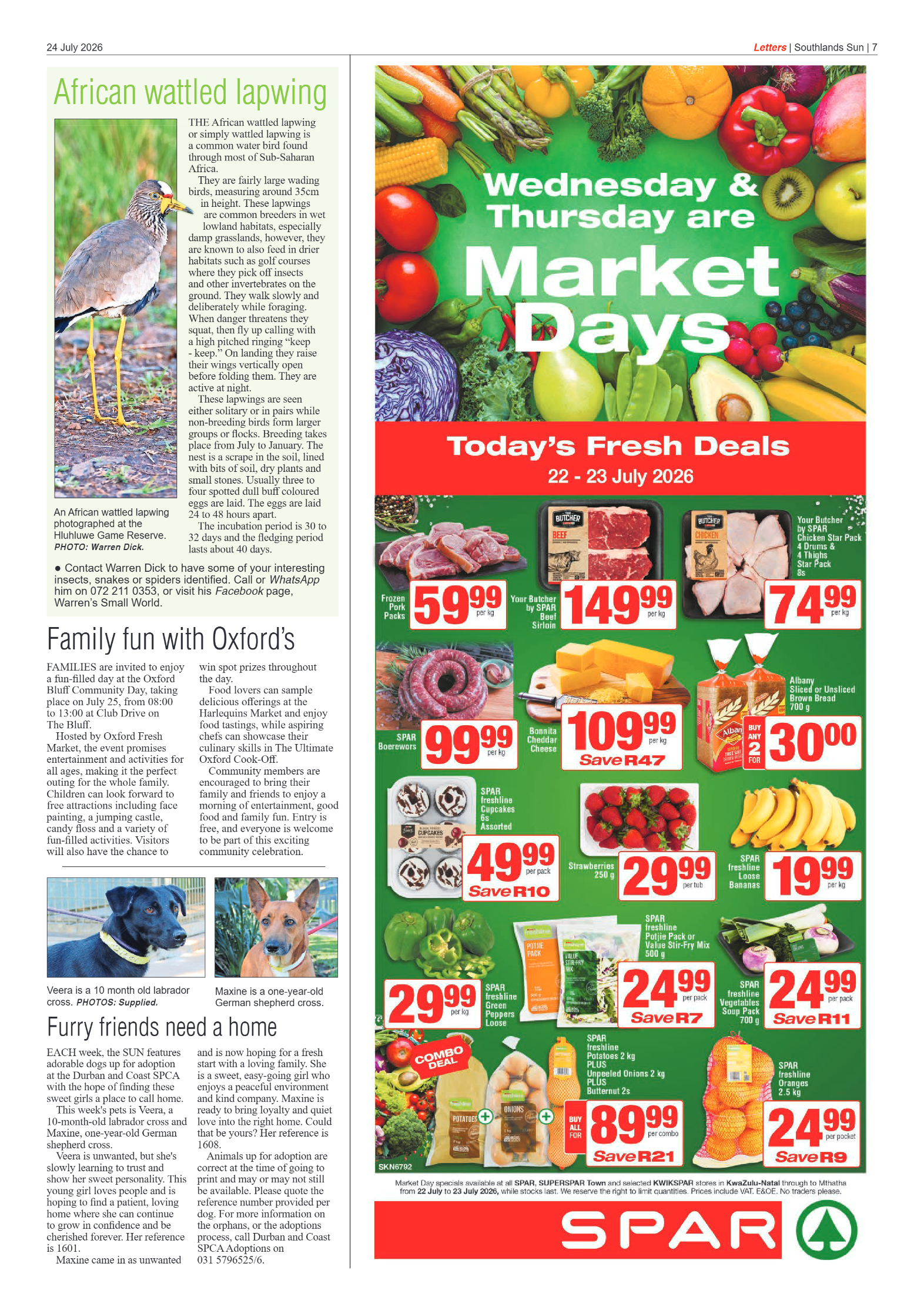 Southlands Sun 24 July 2026 page 7