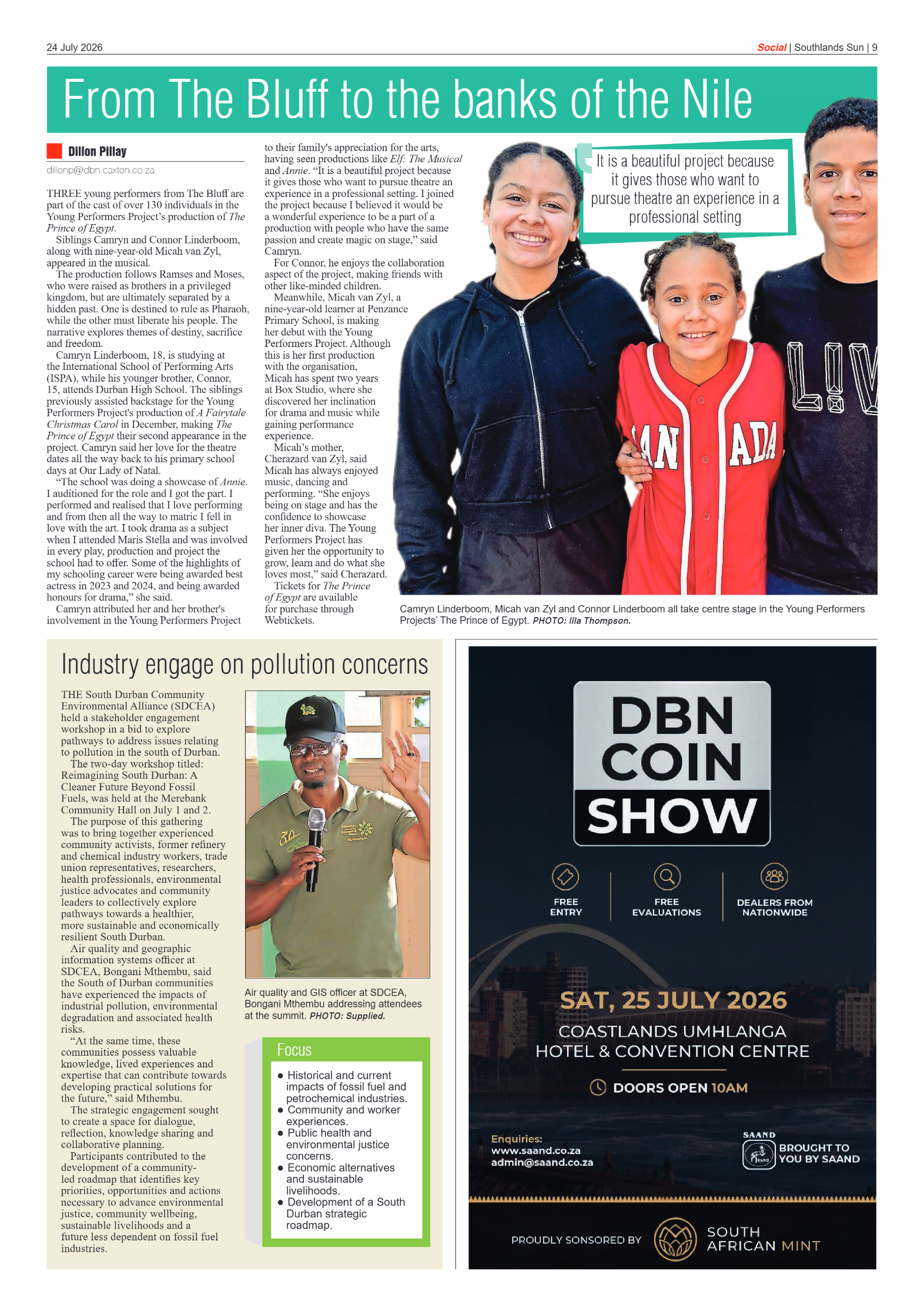 Southlands Sun 24 July 2026 page 9