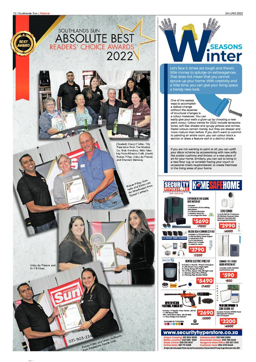 Southlands Sun 24 June 2022 page 12