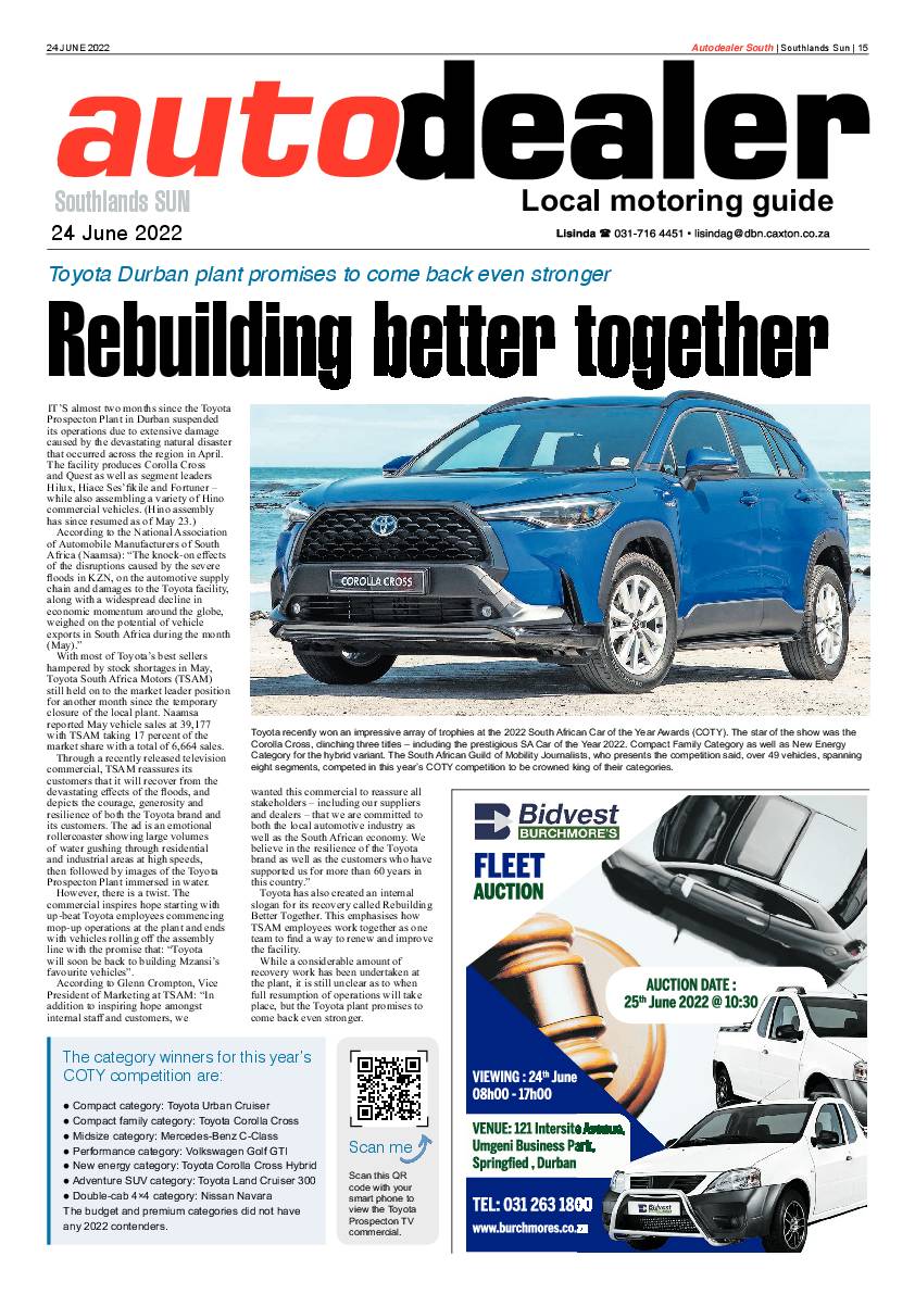 Southlands Sun 24 June 2022 page 15