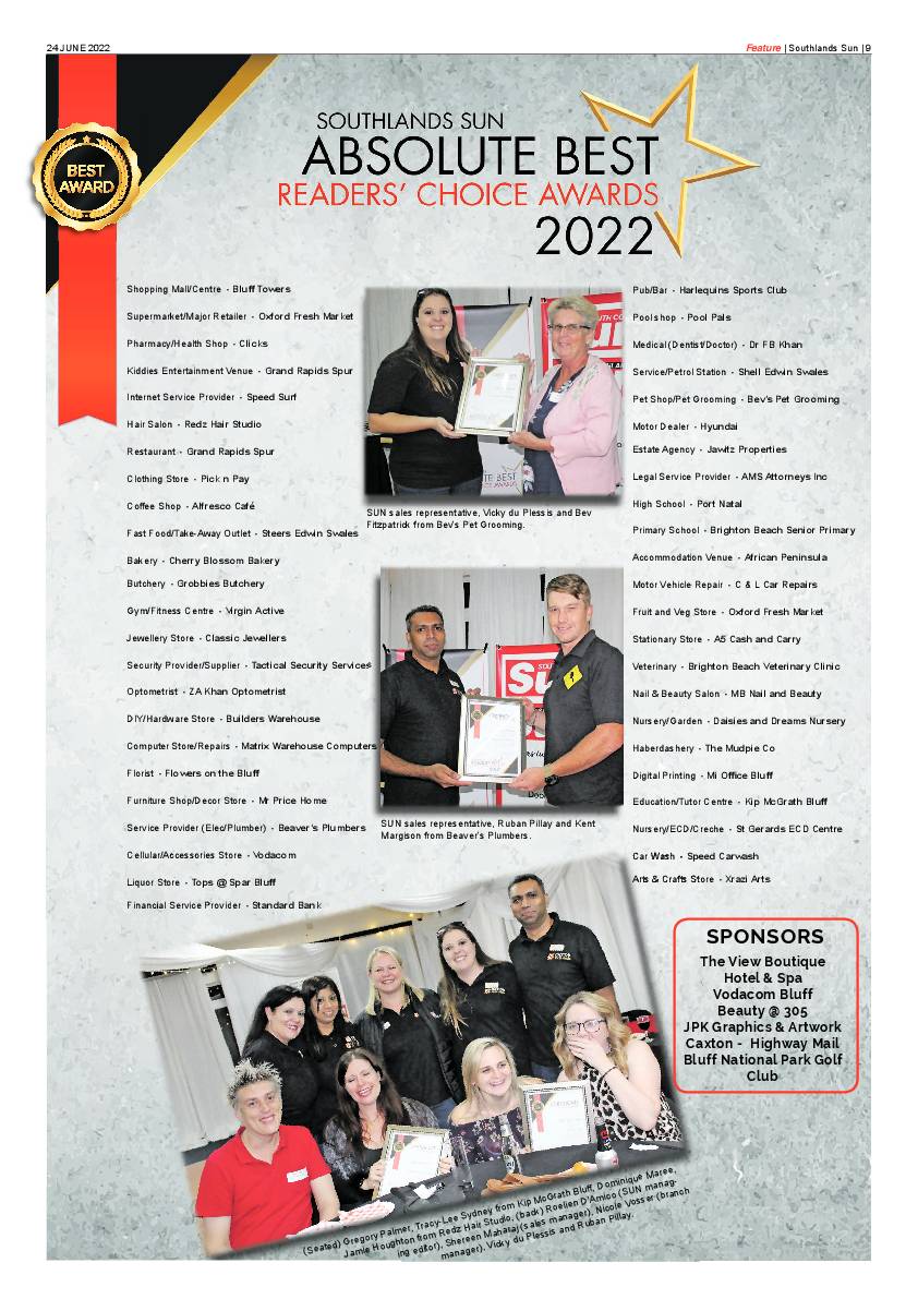 Southlands Sun 24 June 2022 page 9
