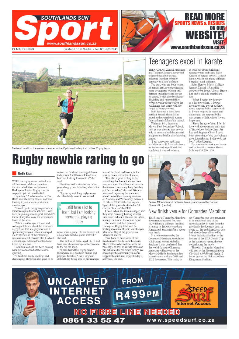 Southlands Sun 24 March 2023 page 12