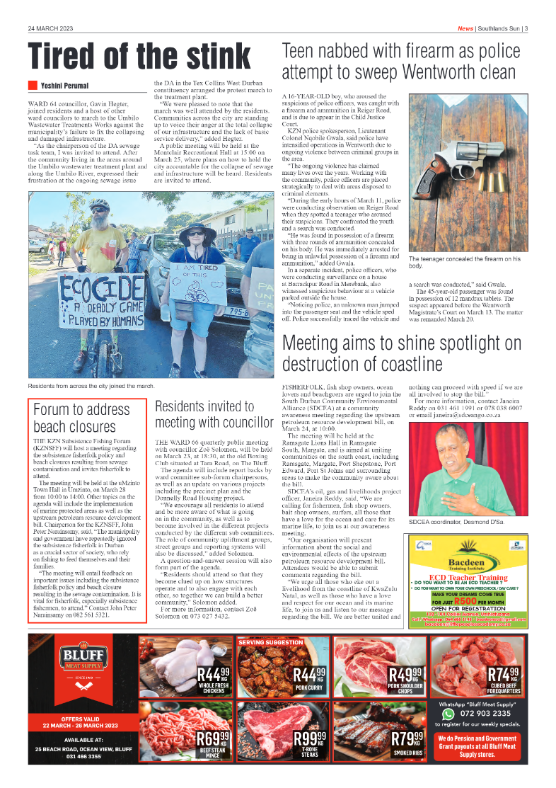 Southlands Sun 24 March 2023 page 3