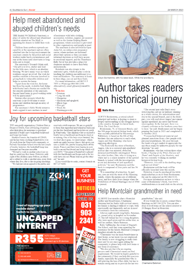 Southlands Sun 24 March 2023 page 4