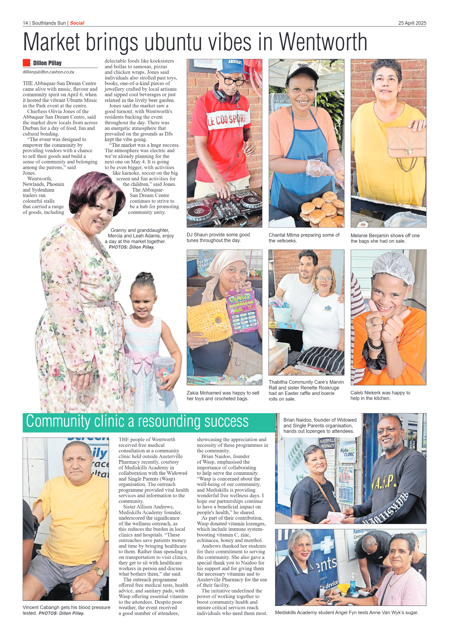Southlands Sun 25 April 2025 page 14