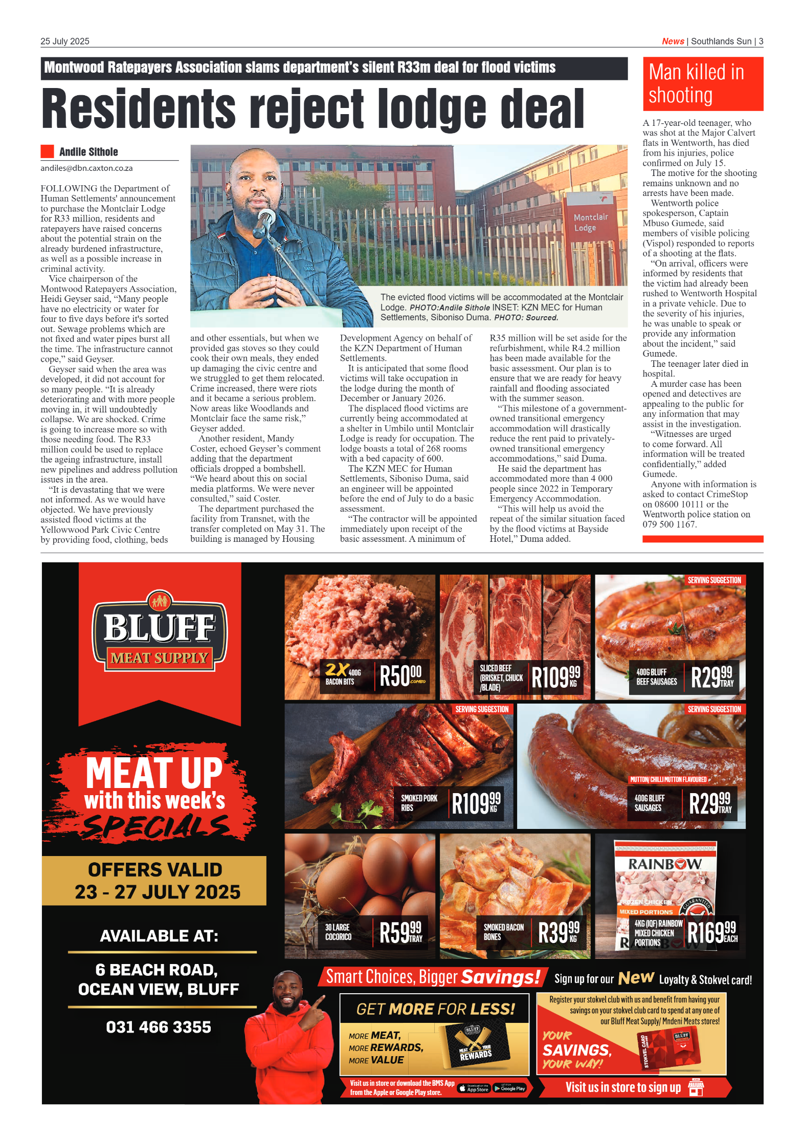 Southlands Sun 25 July 2025 page 3