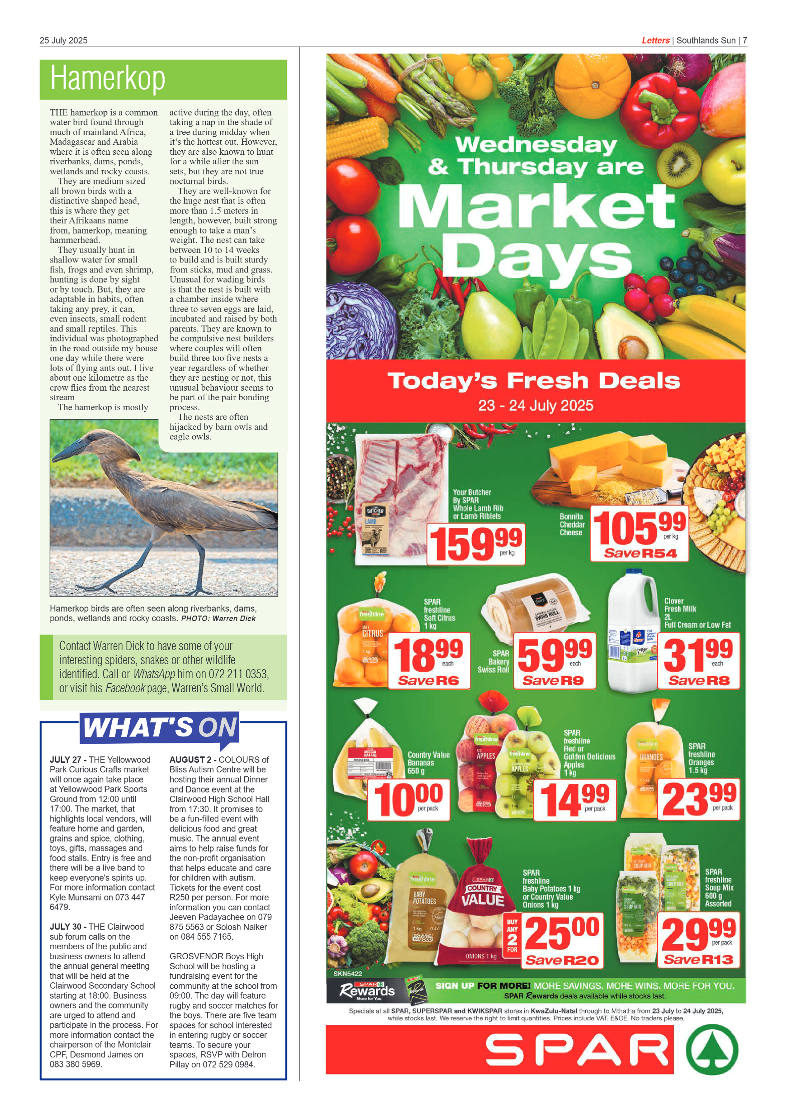 Southlands Sun 25 July 2025 page 7