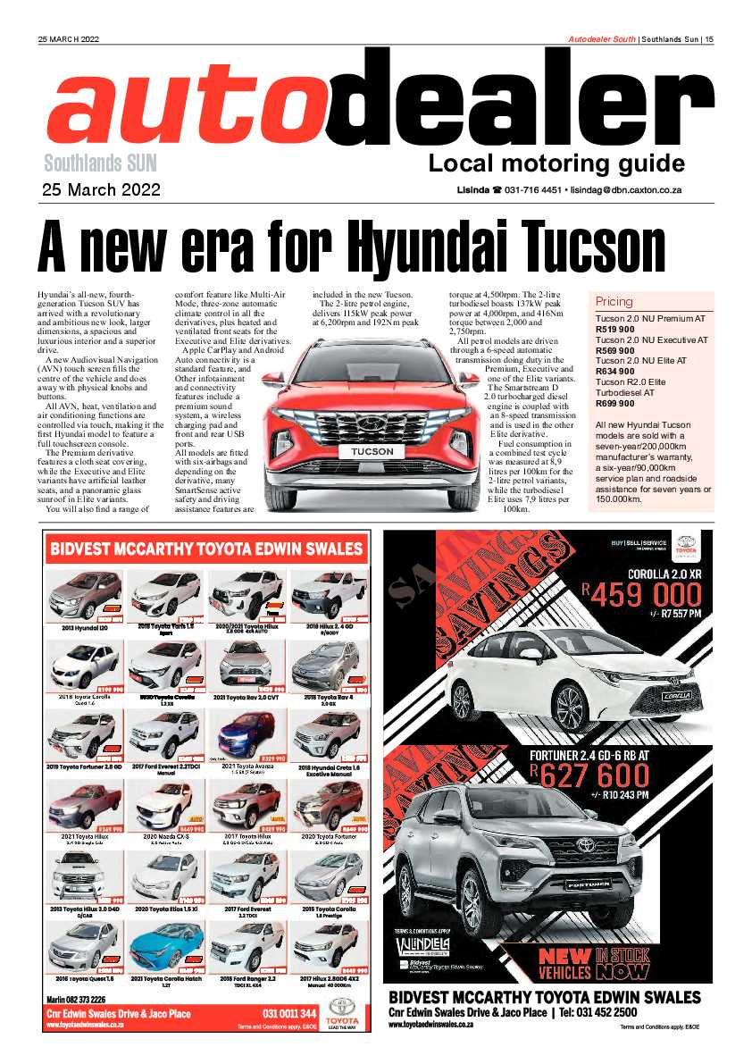 Southlands Sun 25 March 2022 page 15