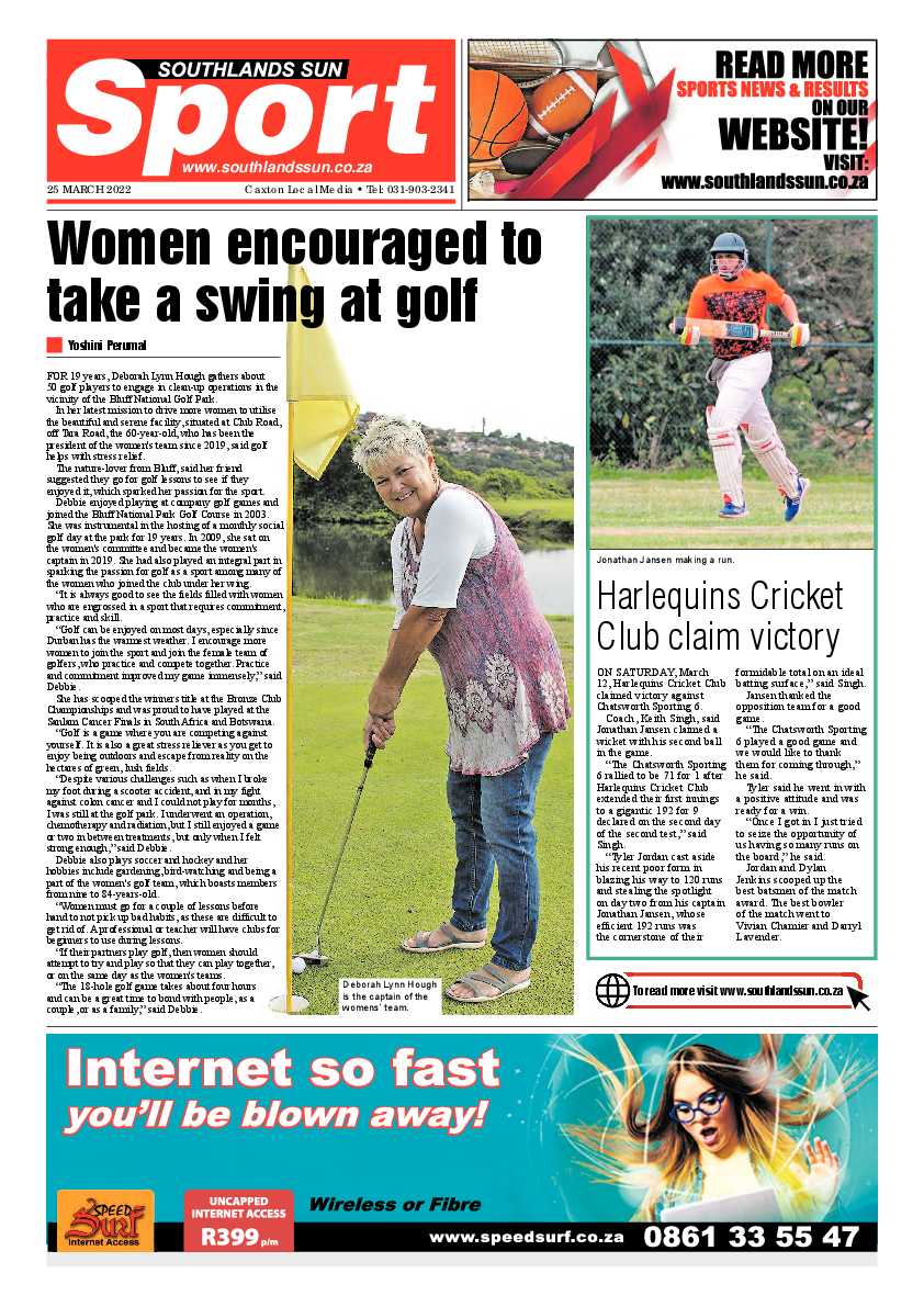 Southlands Sun 25 March 2022 page 16