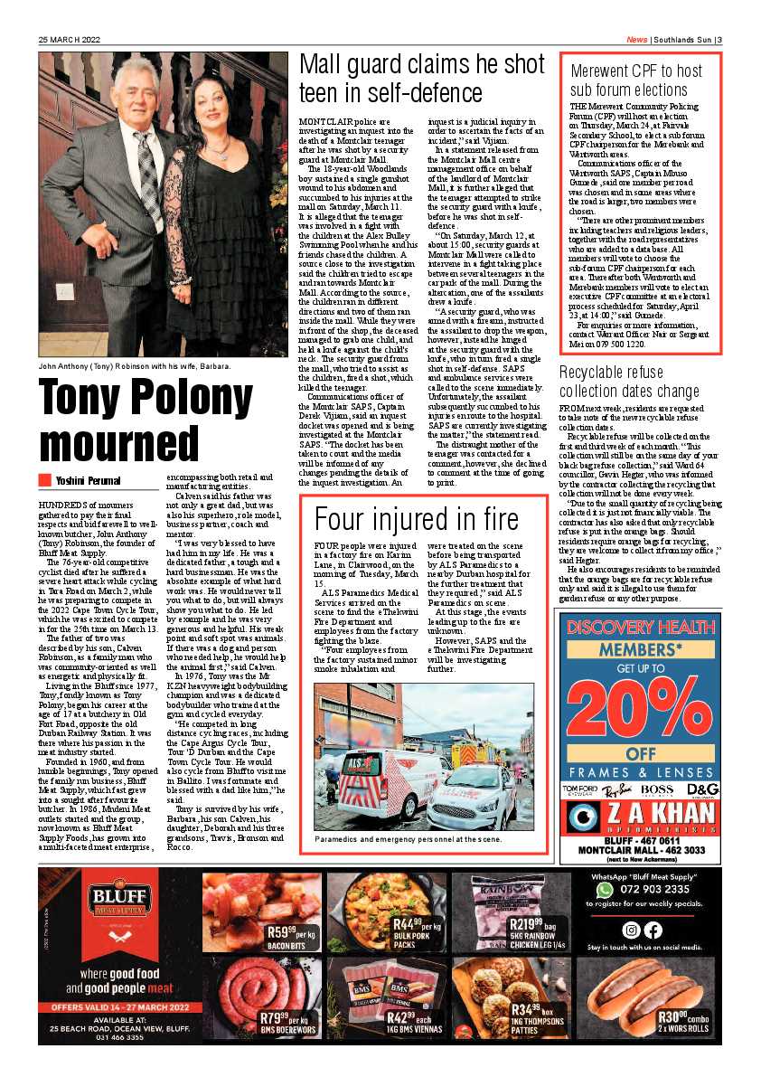 Southlands Sun 25 March 2022 page 3