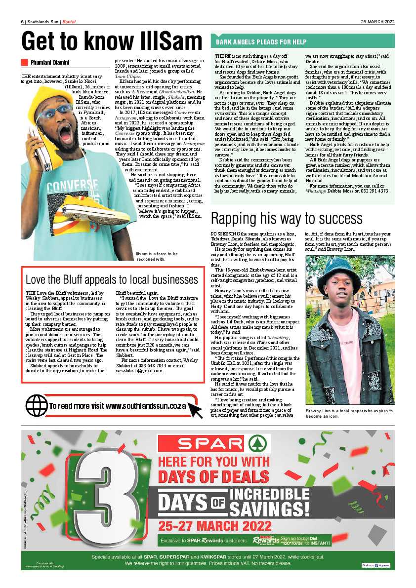 Southlands Sun 25 March 2022 page 6
