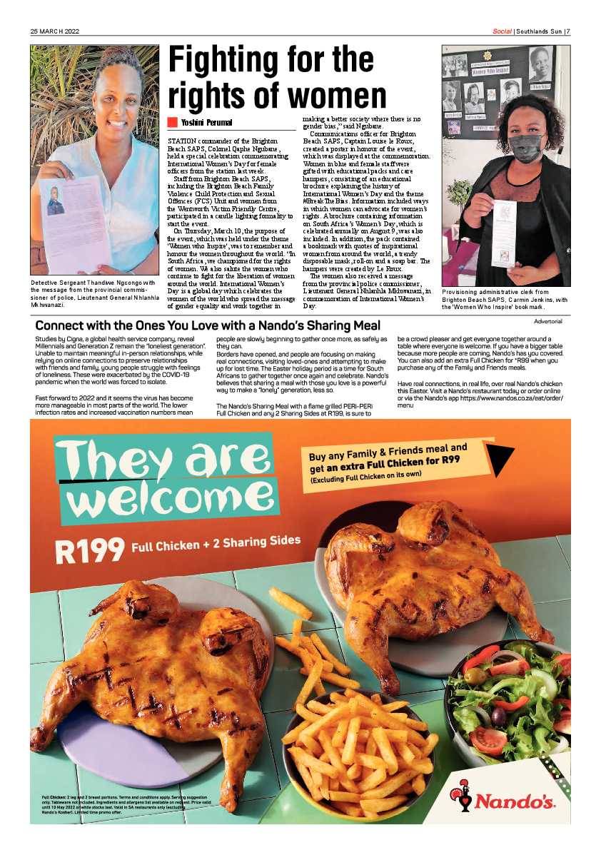 Southlands Sun 25 March 2022 page 7