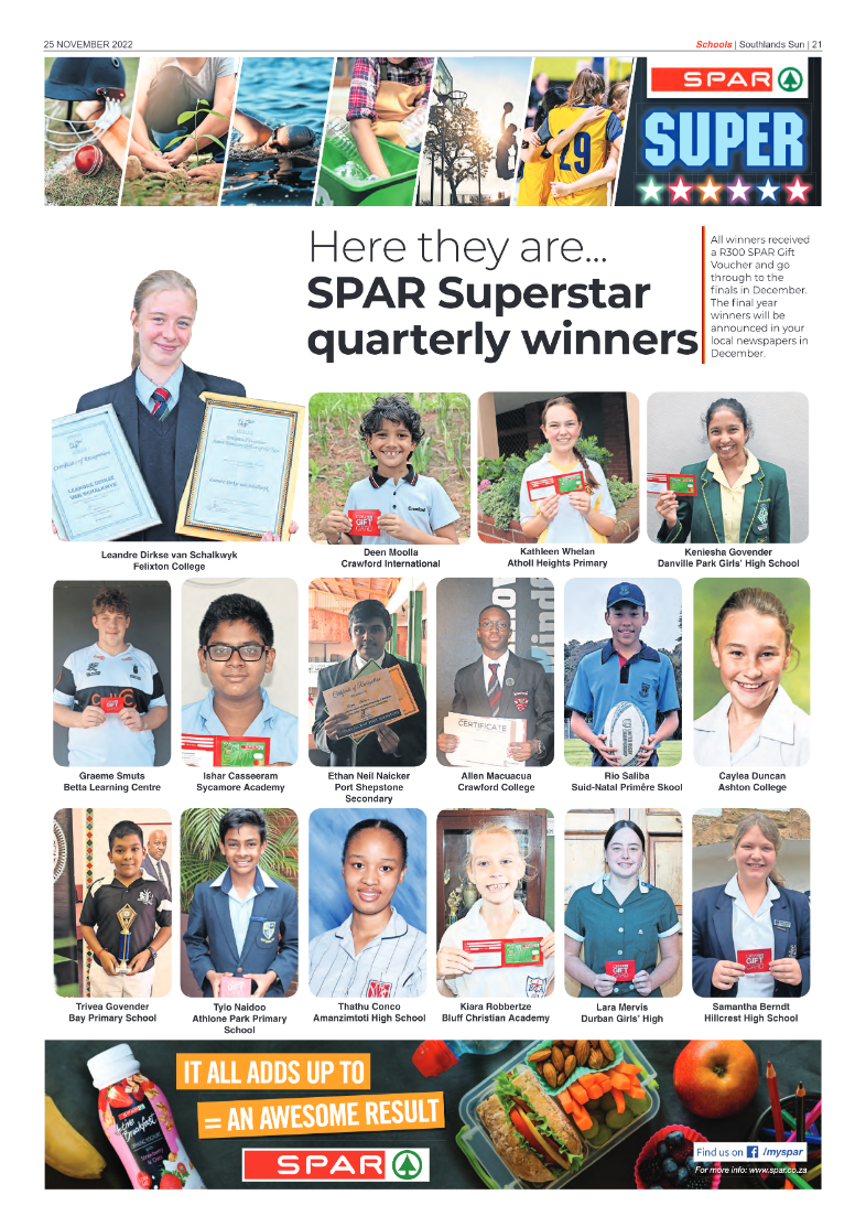 Southlands Sun 25 November 2022 page 21