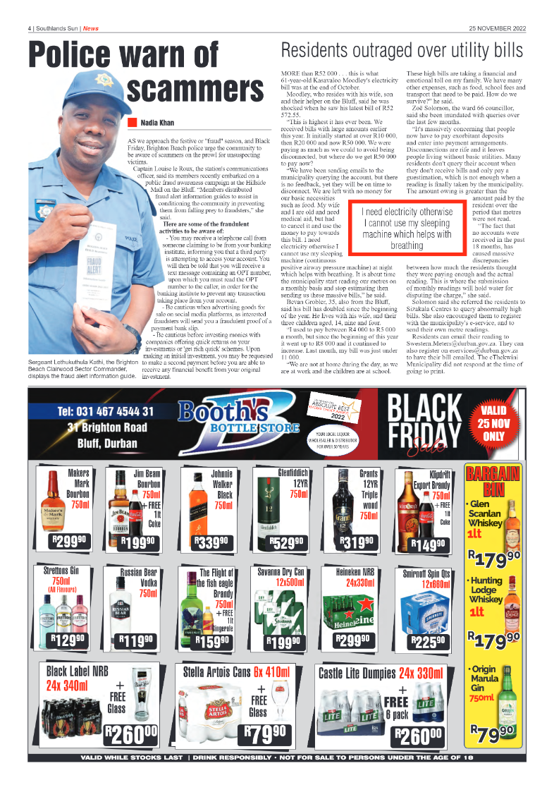 Southlands Sun 25 November 2022 page 4
