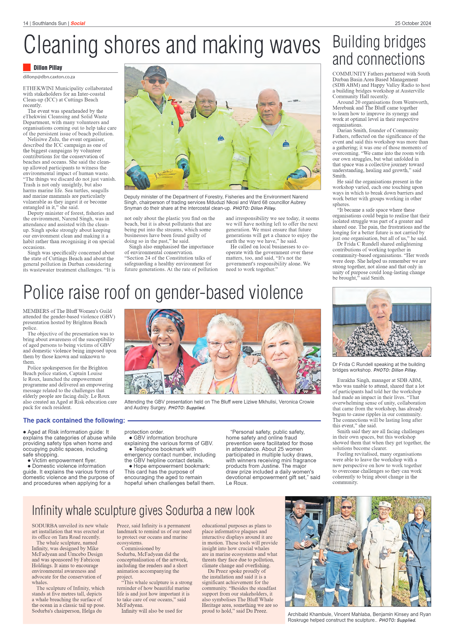 Southlands Sun 25 October 2024 page 14