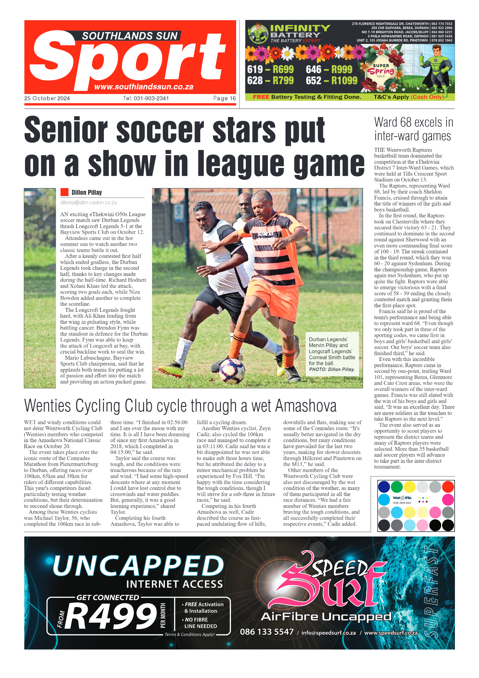Southlands Sun 25 October 2024 page 16