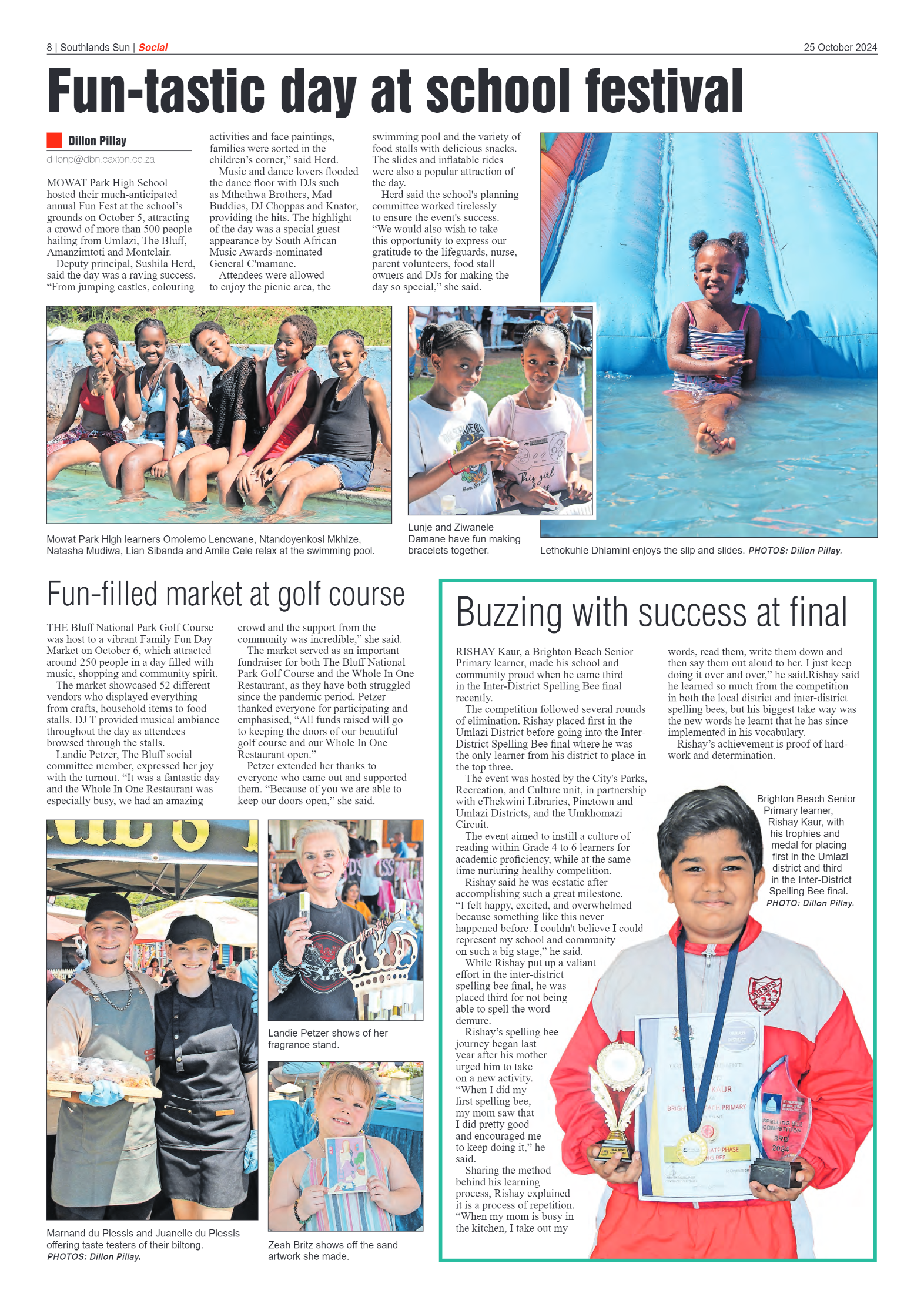 Southlands Sun 25 October 2024 page 8