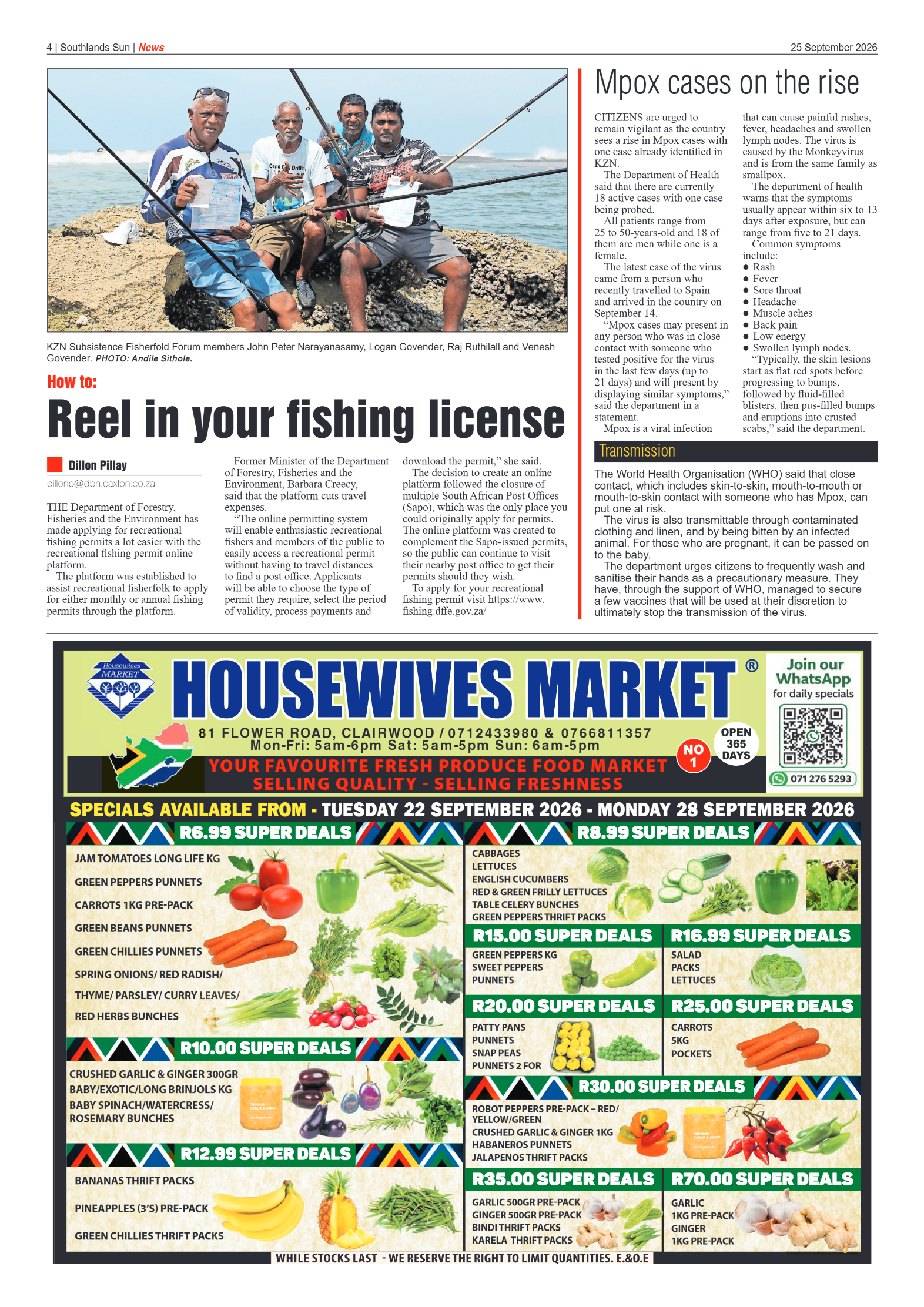 Southlands Sun 25 September 2026 page 4