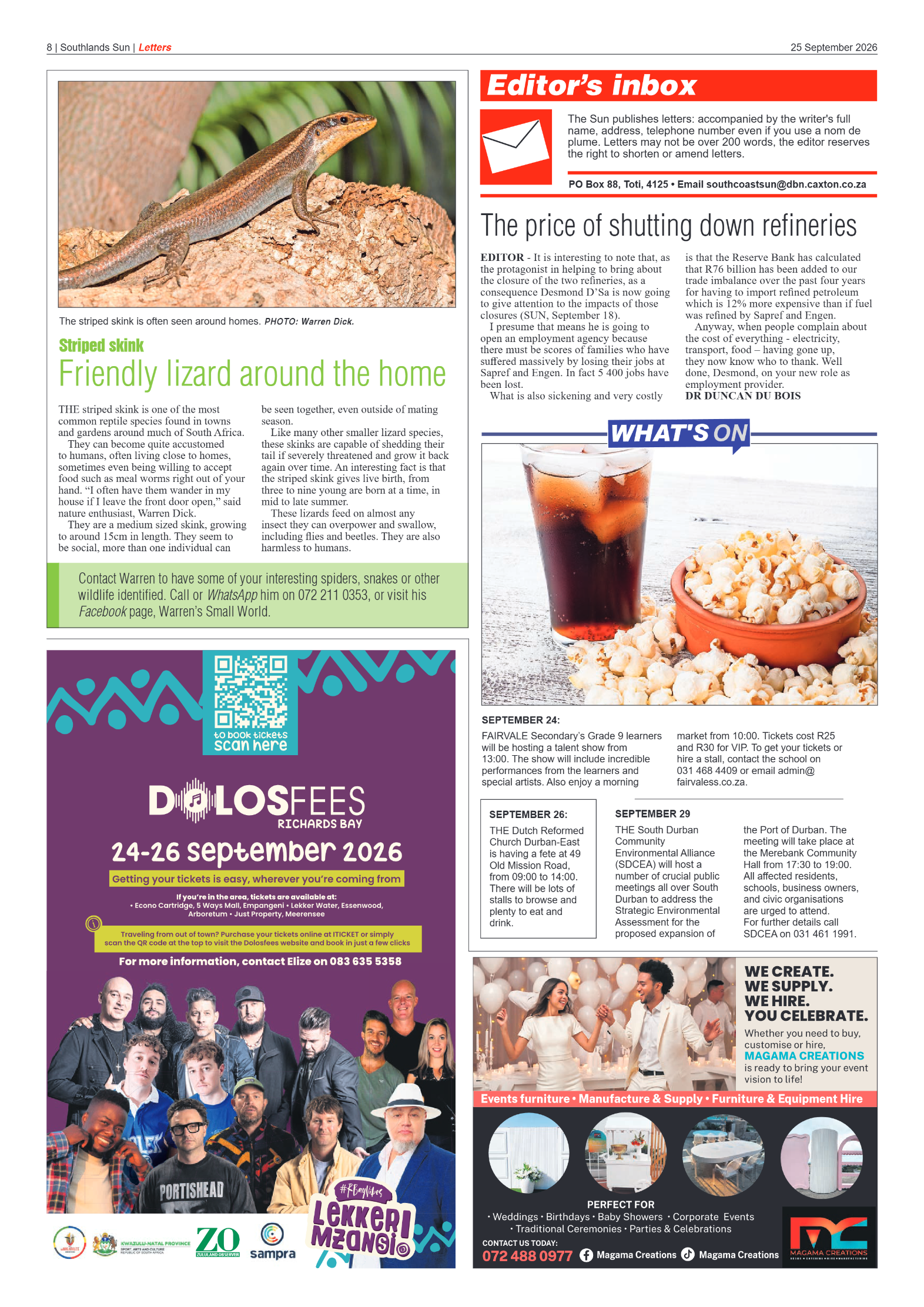 Southlands Sun 25 September 2026 page 8
