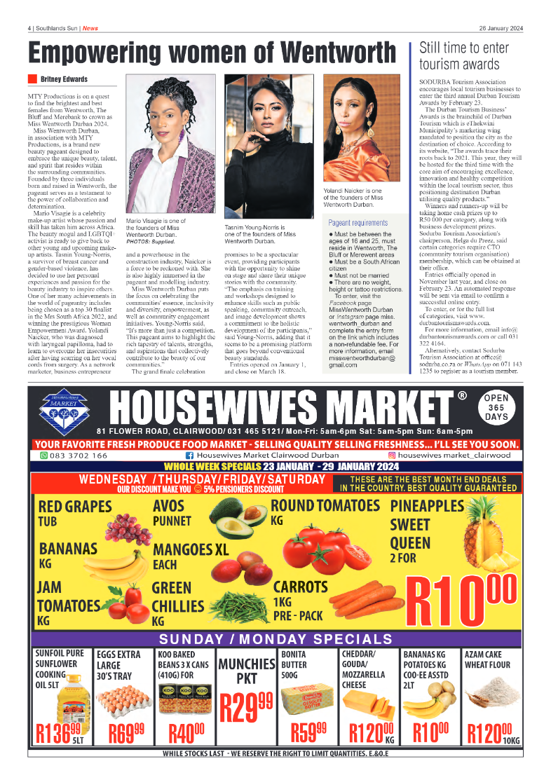 Southlands Sun 26 January 2024 page 4