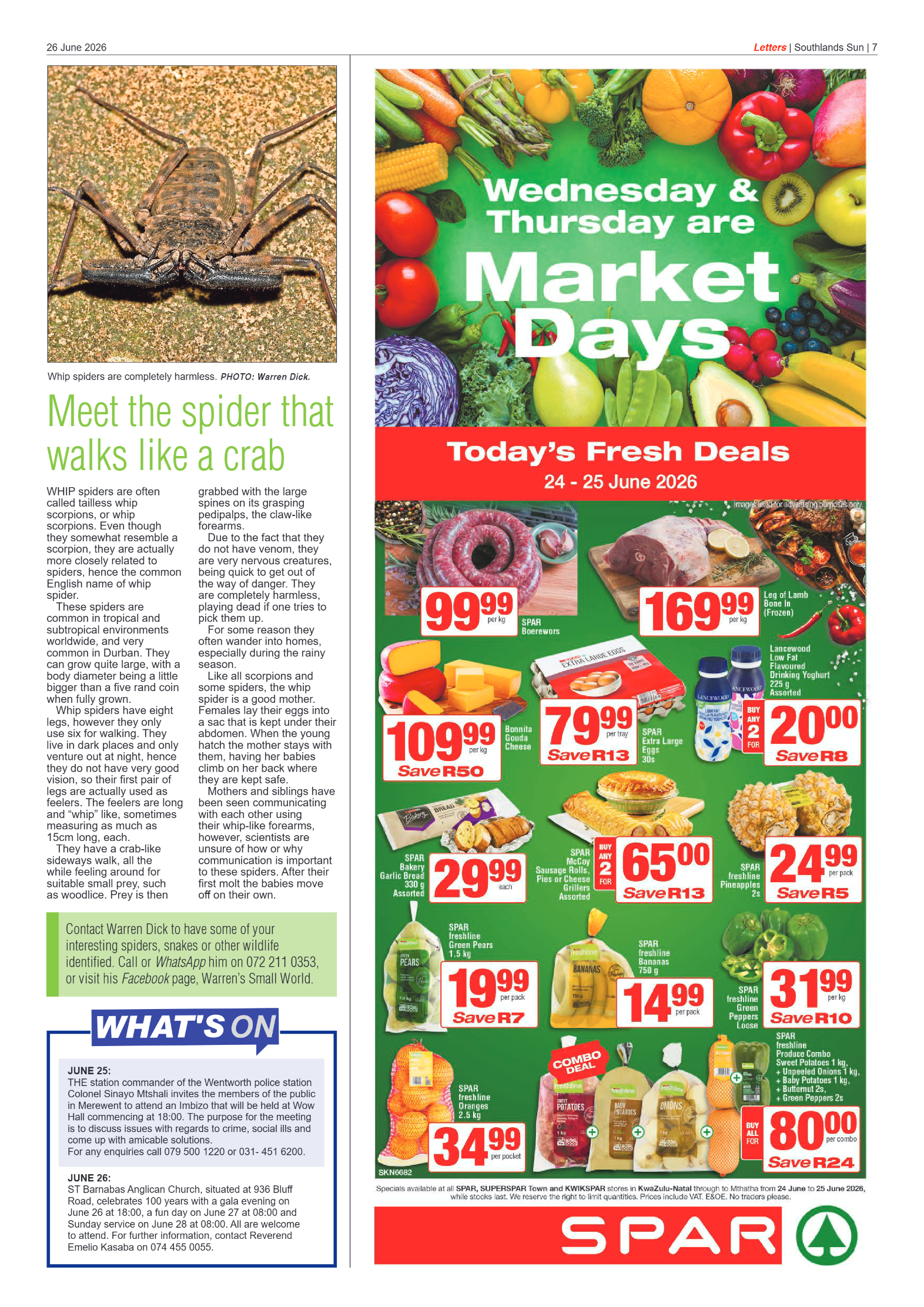 Southlands Sun 26 June 2026 page 7